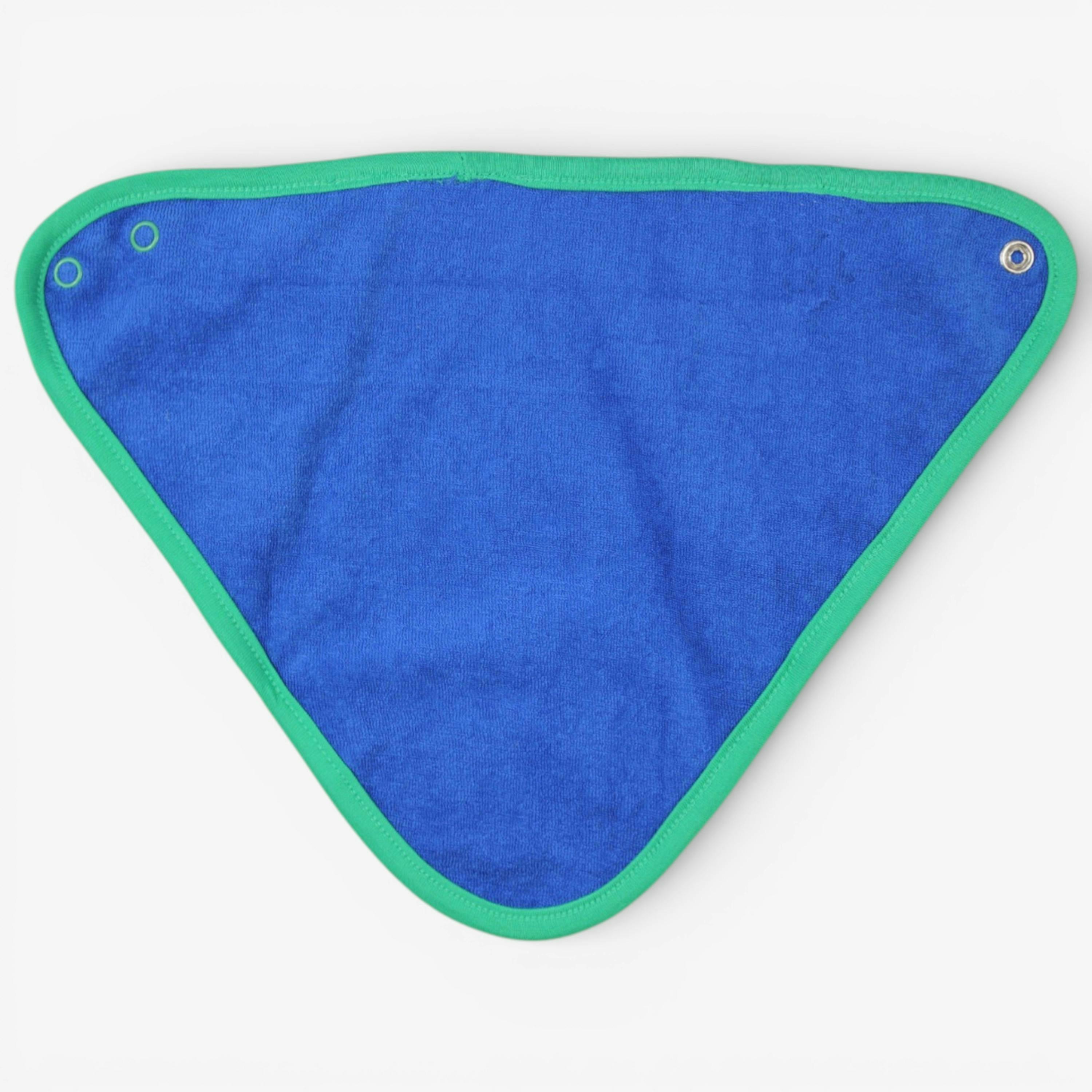 Organic Tonal Dinosaur Print Dribble Bib , view 3 of 3