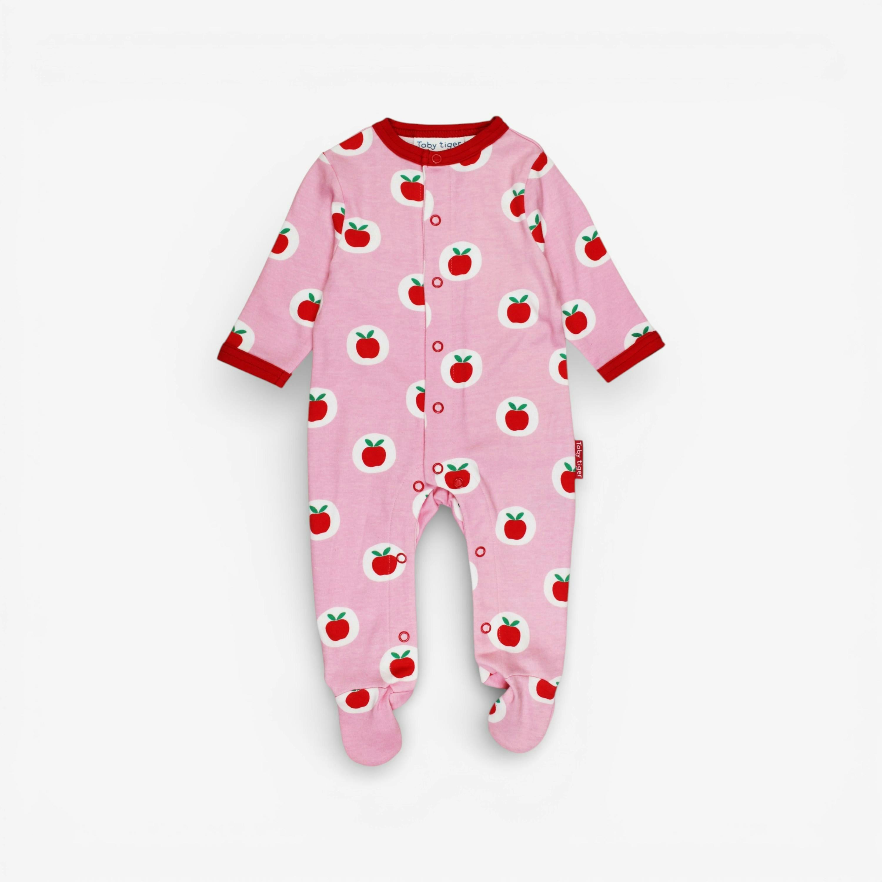 Organic Apple Print Baby Gift Set , view 2 of 3