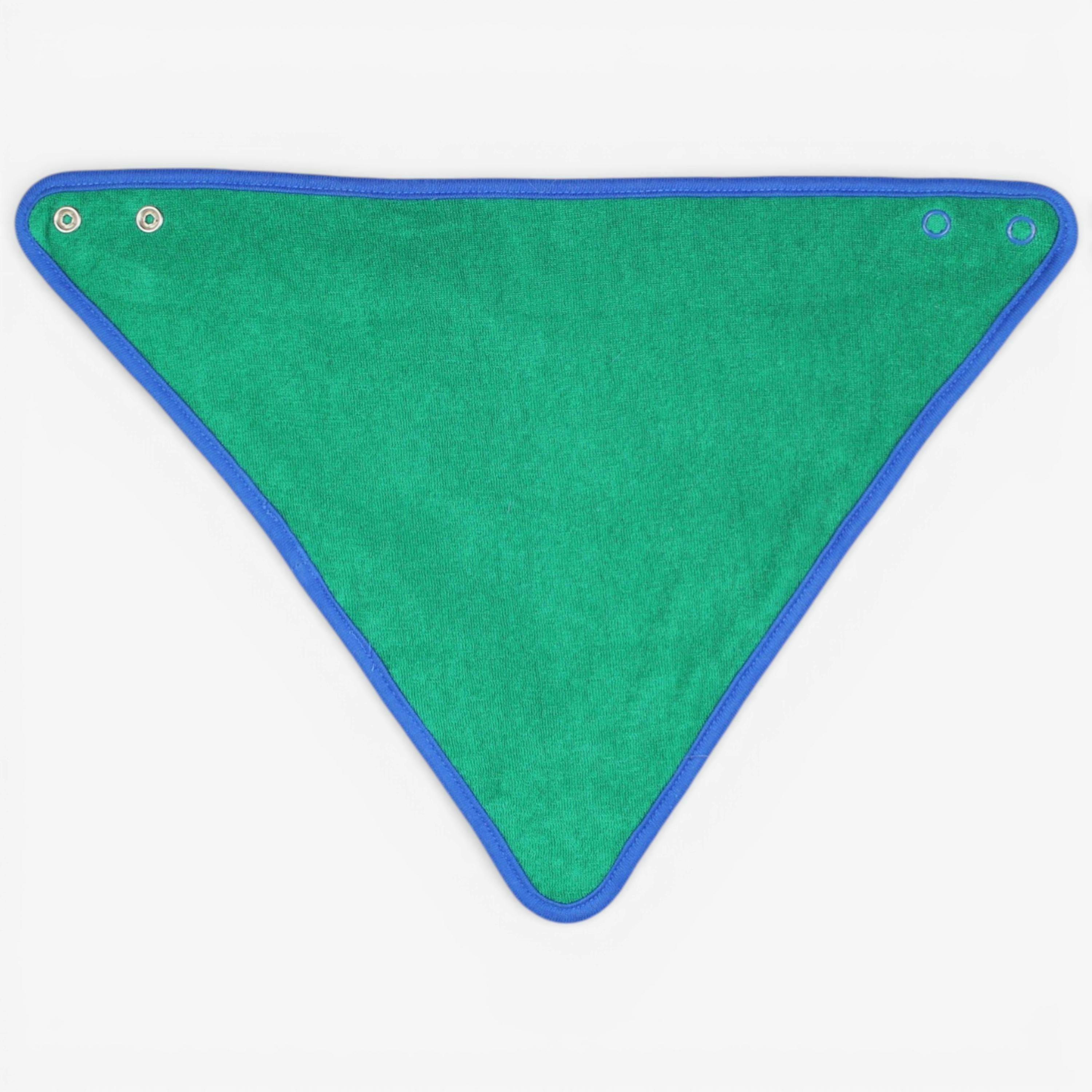 Organic Brown Bear Print Dribble Bib , view 3 of 3