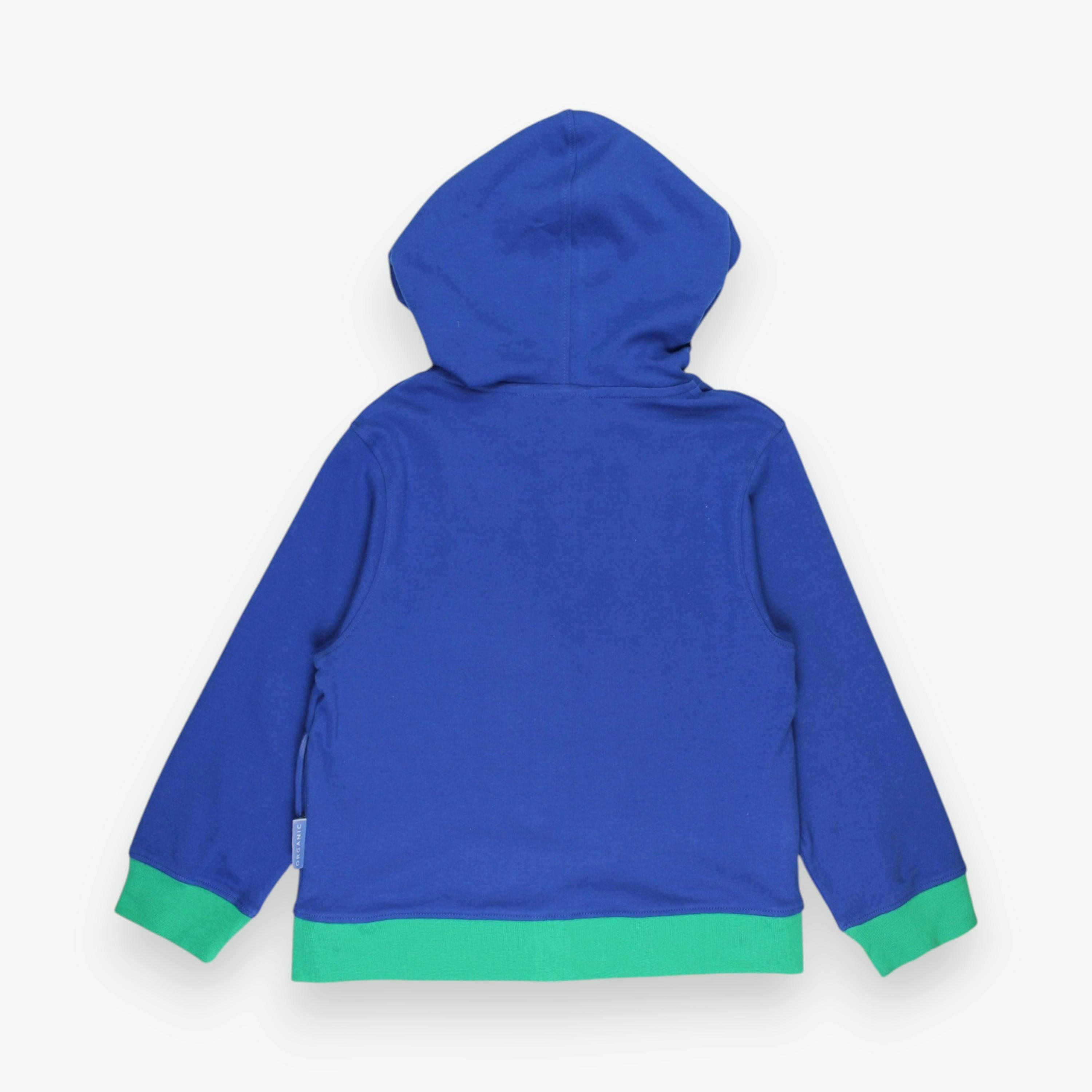 Organic Toys Bicycle Dinosaur Applique Hoodie , view 3 of 3