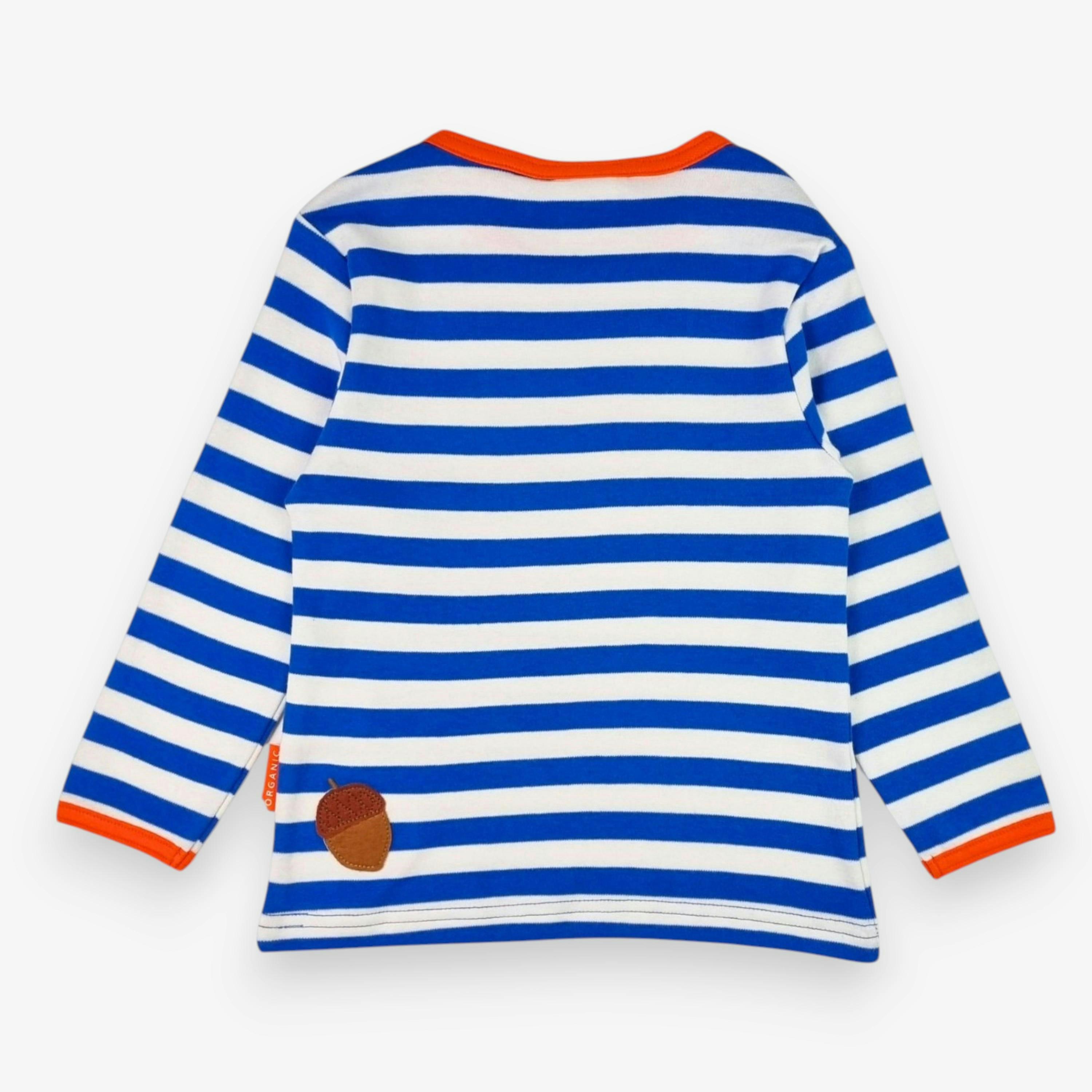 Organic Squirrel Applique Long-Sleeved T-Shirt , view 2 of 2