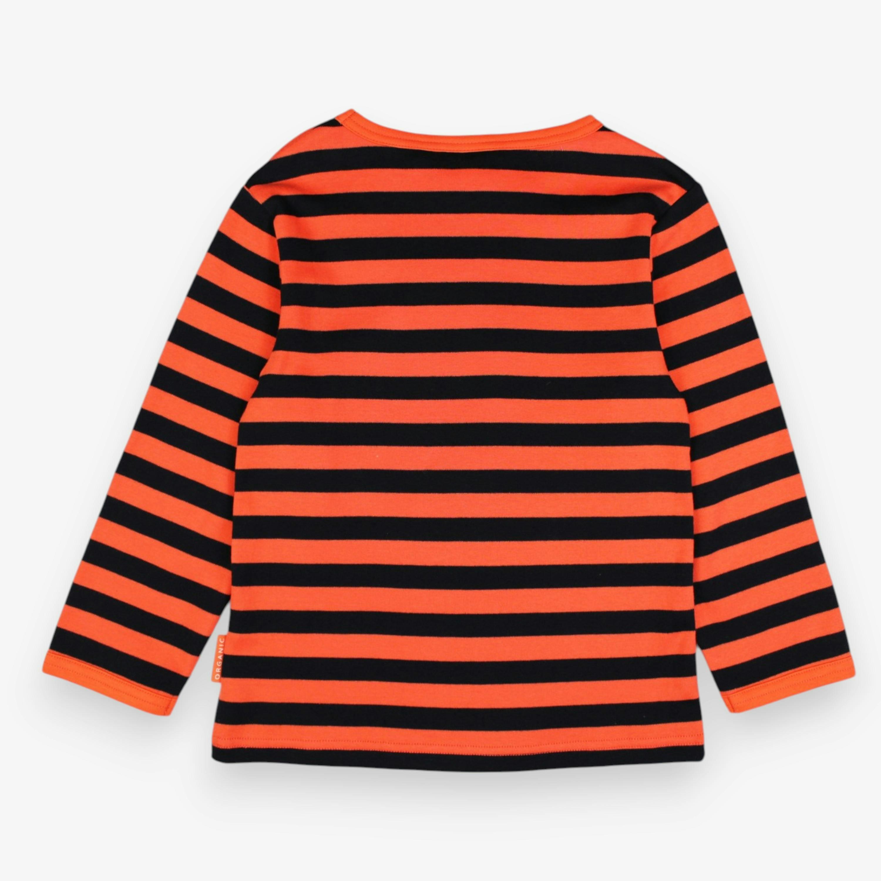 Organic Happy Ghost Applique Long Sleeved T-Shirt , view 3 of 3