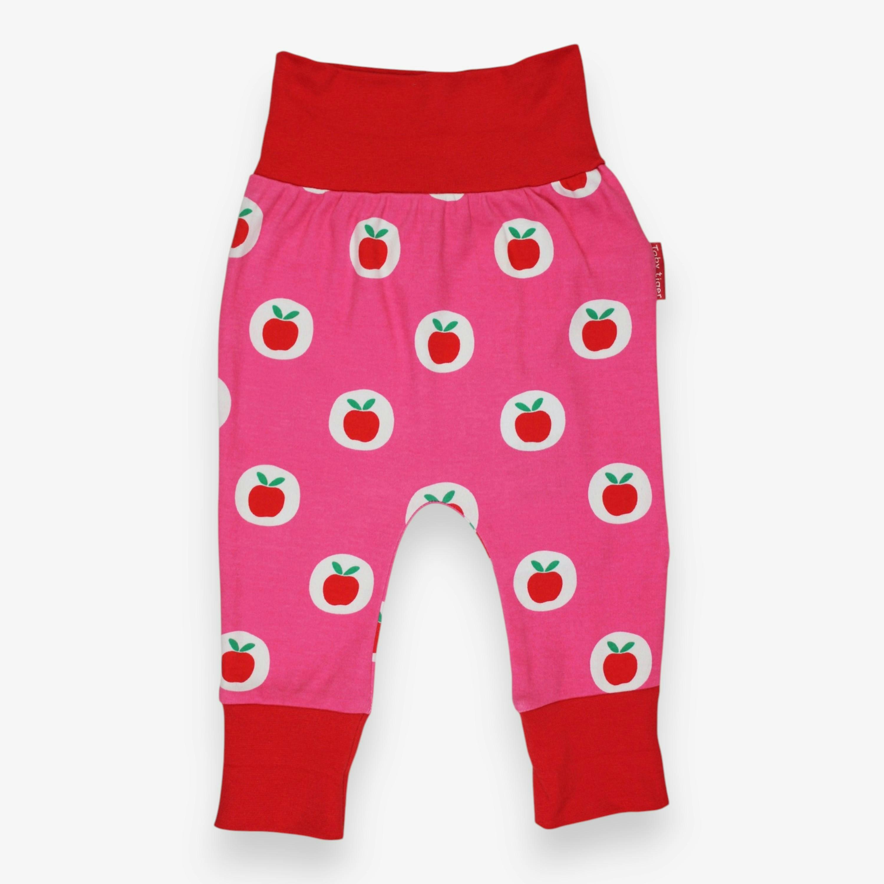 Organic Apple Print Yoga Pants , view 1 of 3