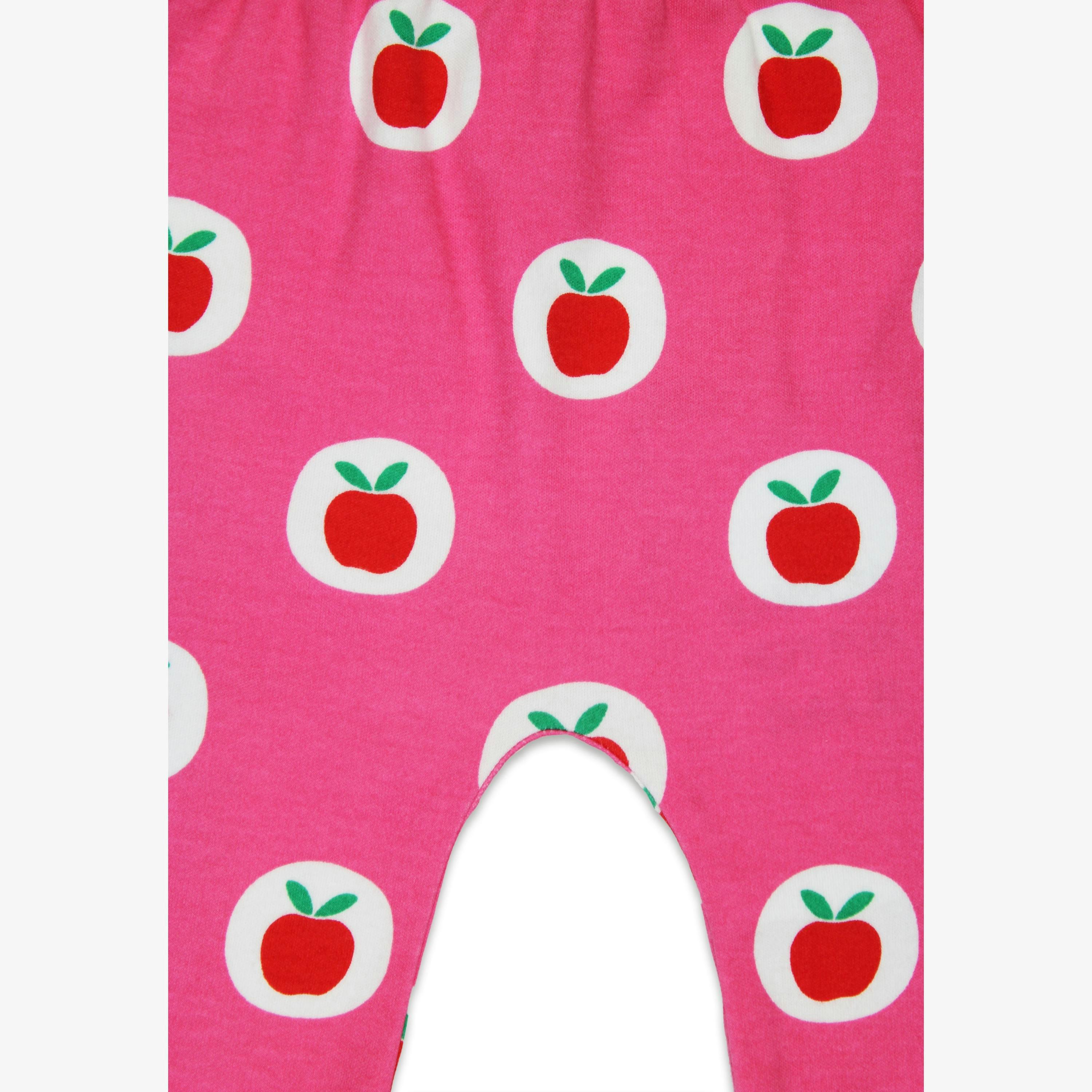 Organic Apple Print Yoga Pants , view 2 of 3