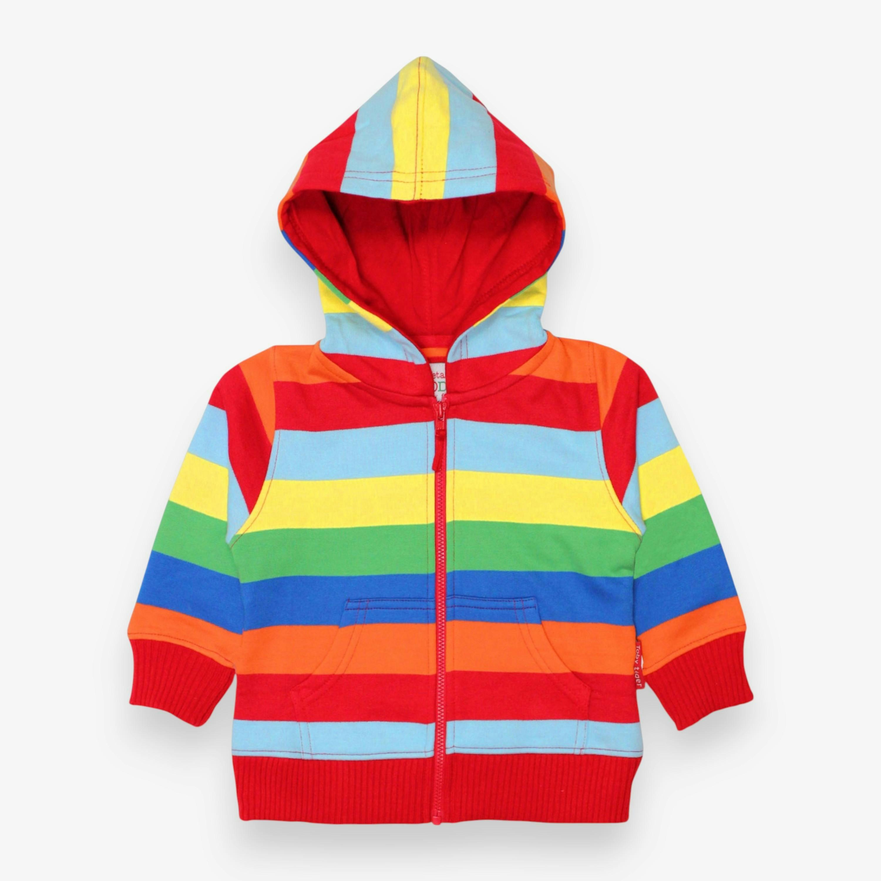 Organic Multi Stripe Hoodie , view 1 of 3
