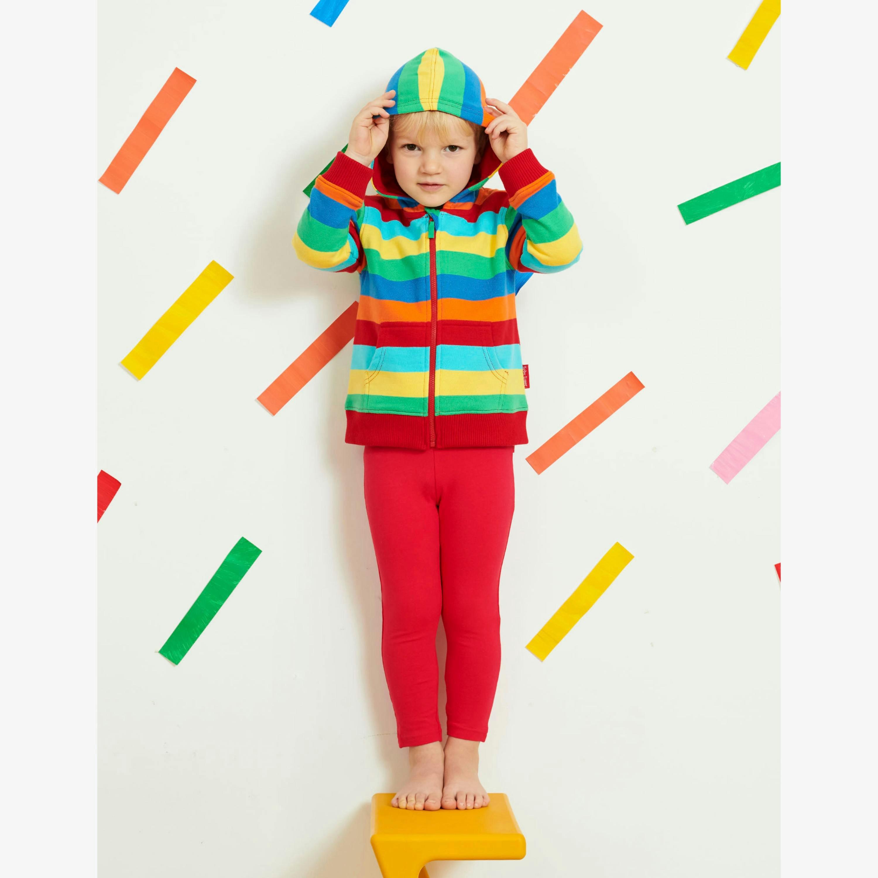 Organic Multi Stripe Hoodie , view 3 of 3