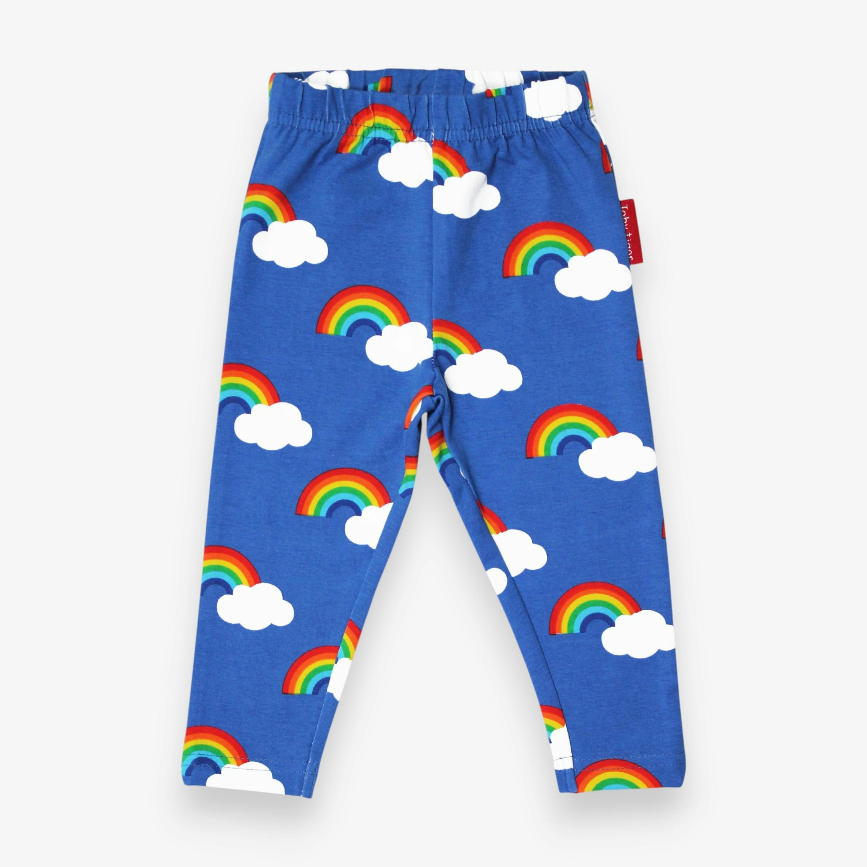 Organic Multi Rainbow Leggings , view 1 of 2