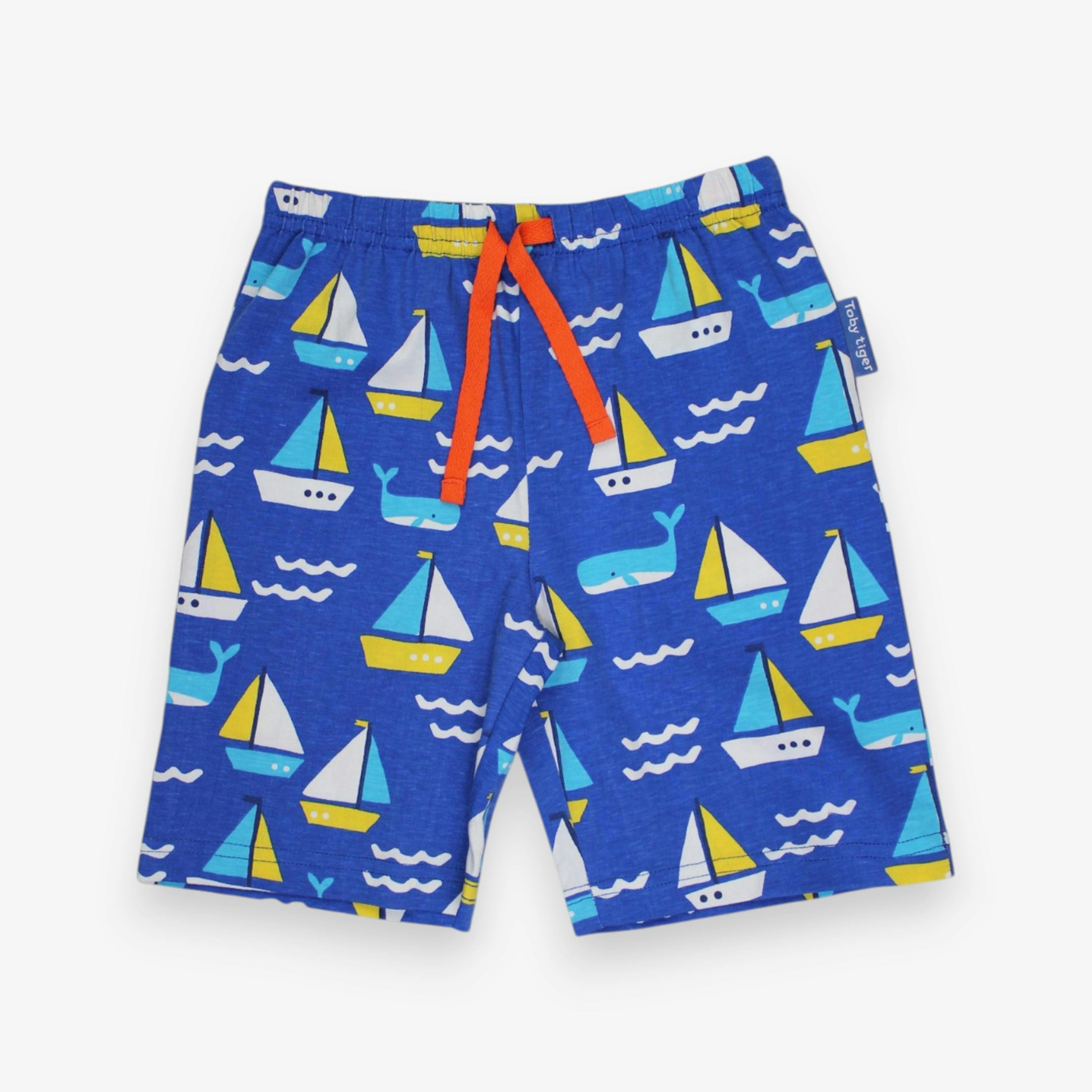 Organic St Ives Print Short Pyjamas , view 3 of 3
