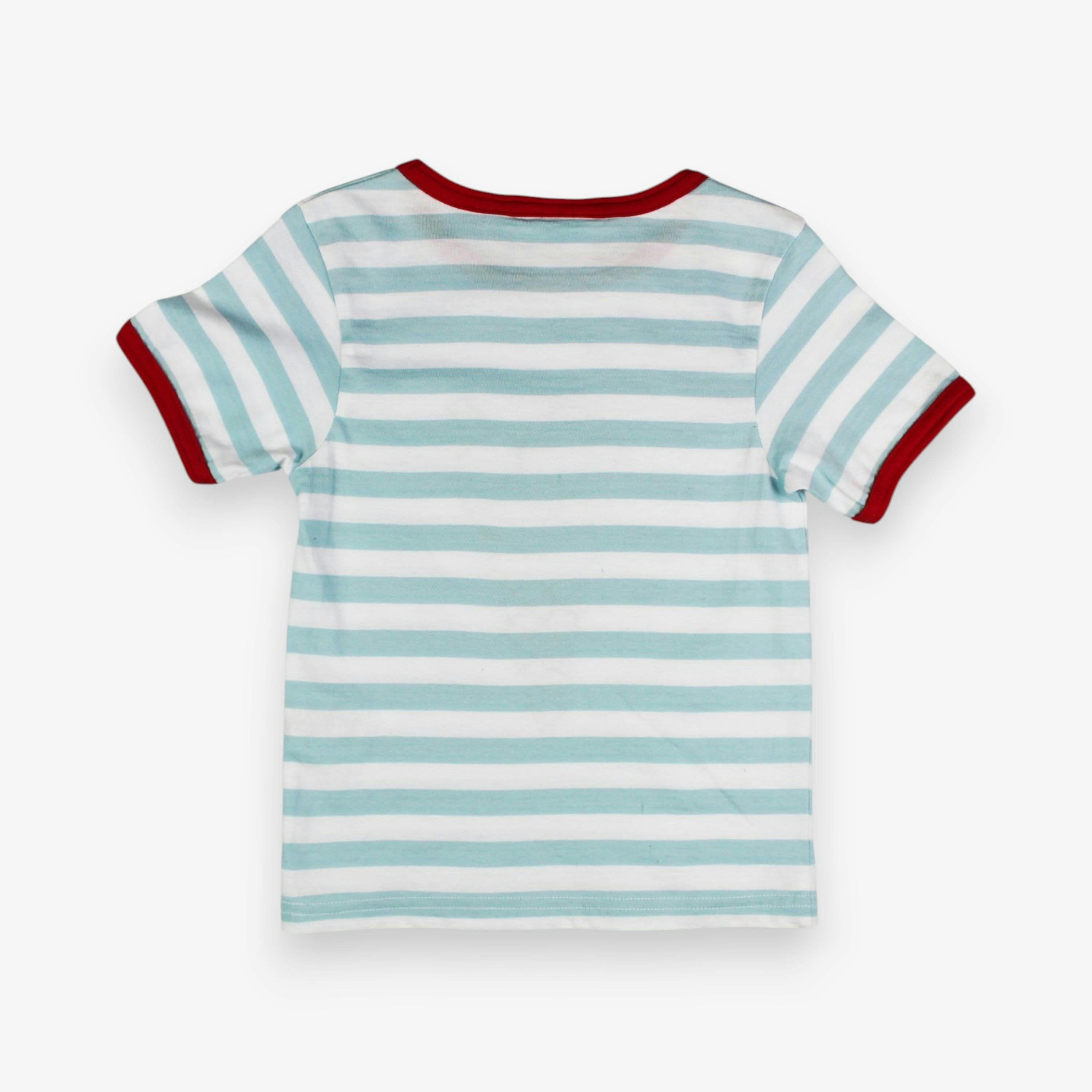 Organic Ice Cream Applique Short-Sleeved T-Shirt , view 4 of 4