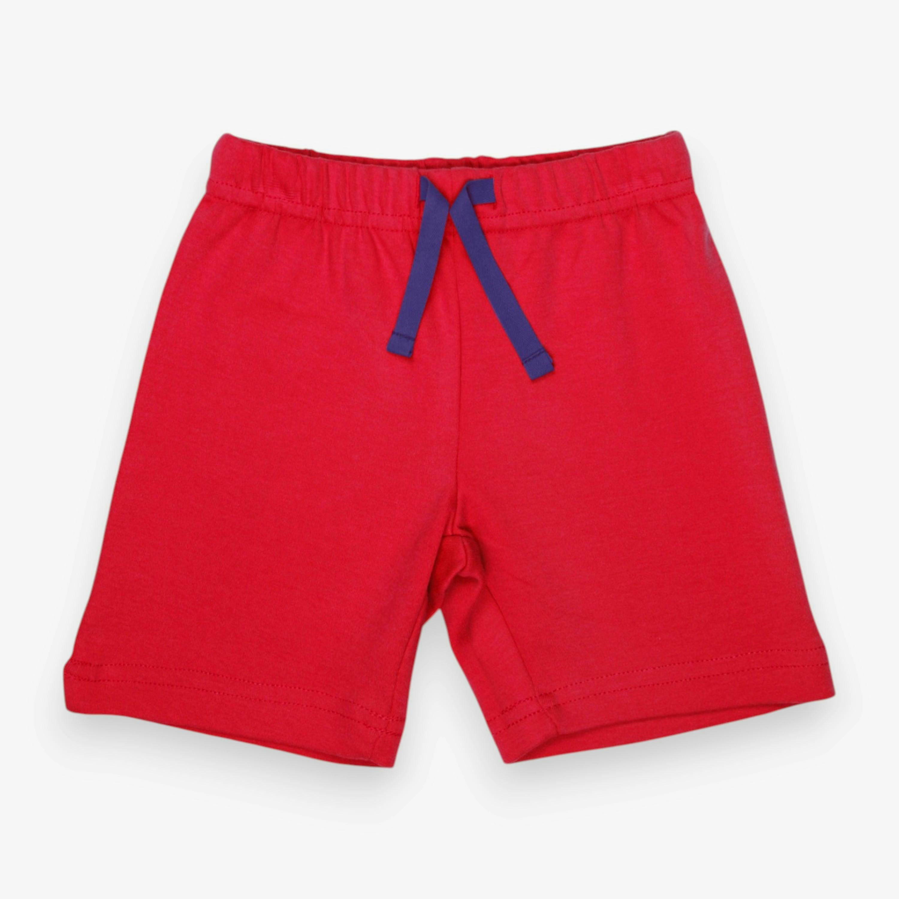 Organic Red Shorts , view 1 of 2