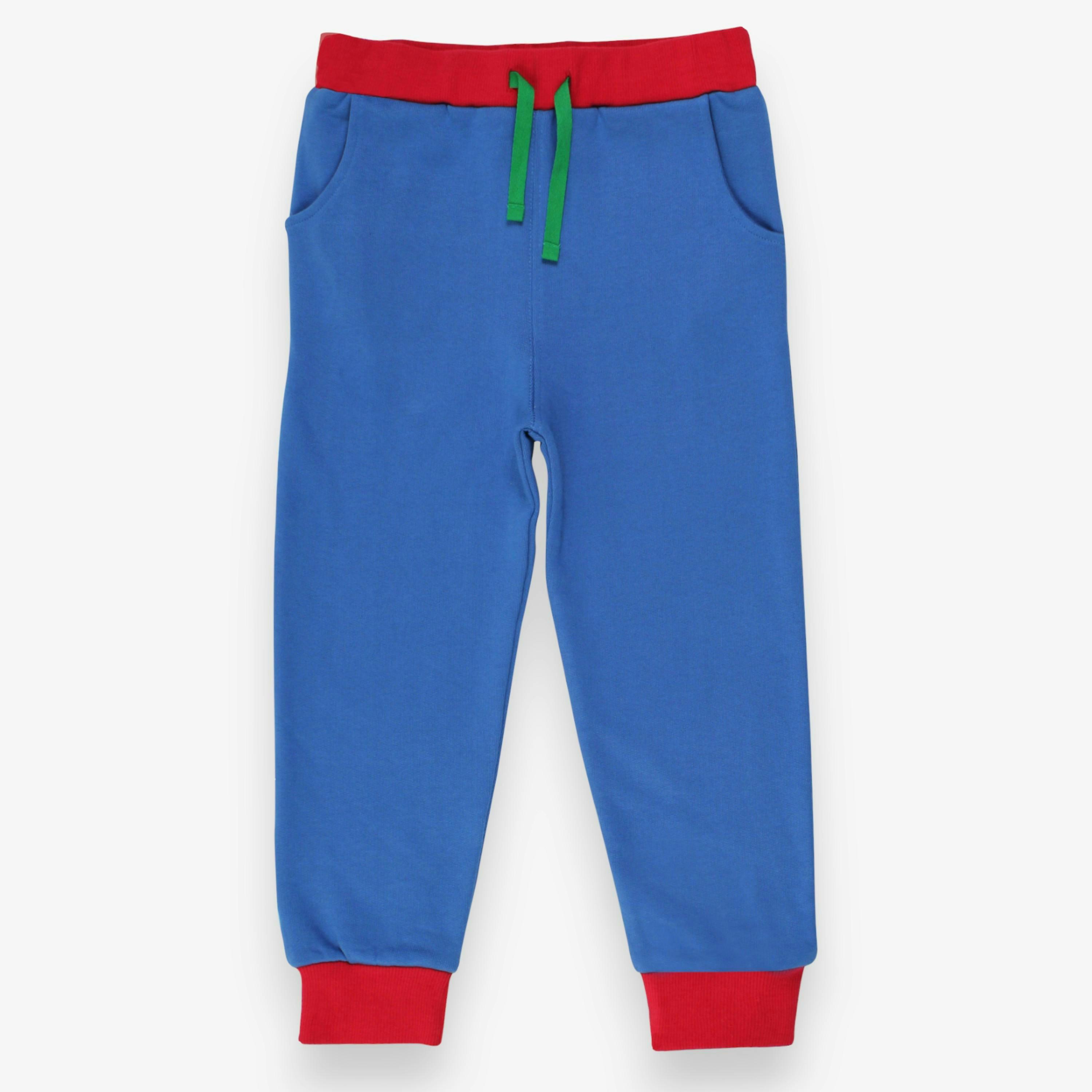 Organic Blue Joggers , view 1 of 3
