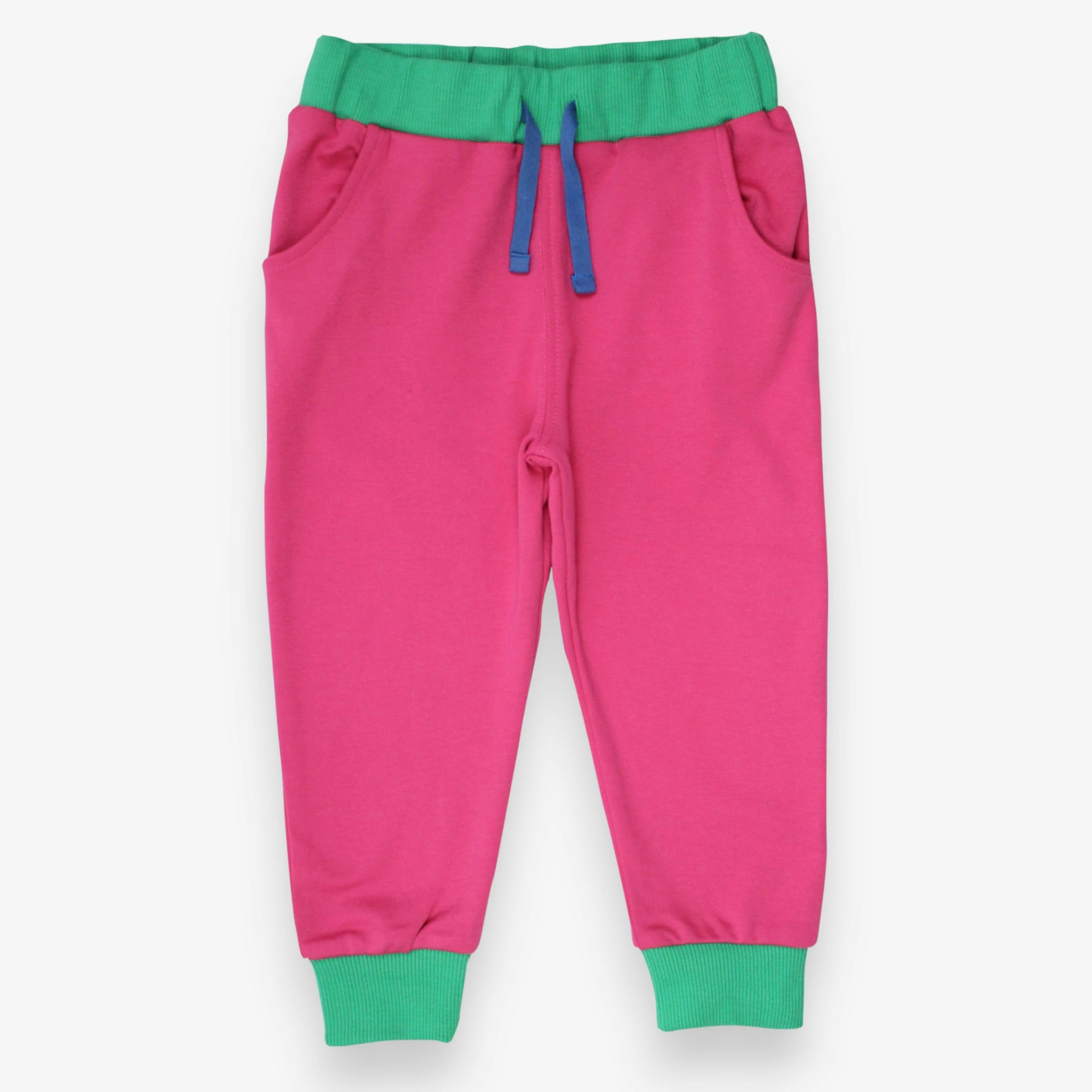 Organic Pink Joggers , view 1 of 3