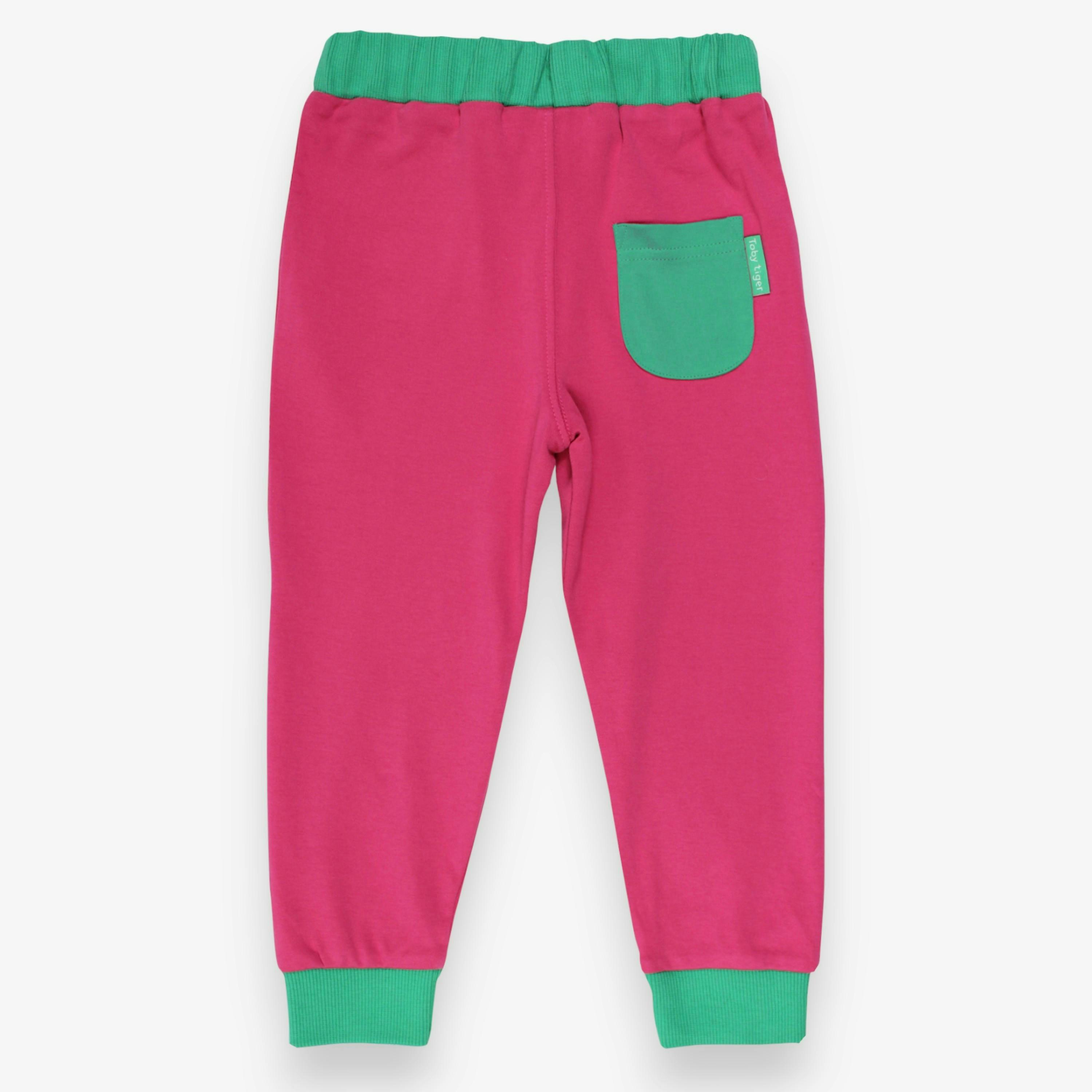 Organic Pink Joggers , view 3 of 3