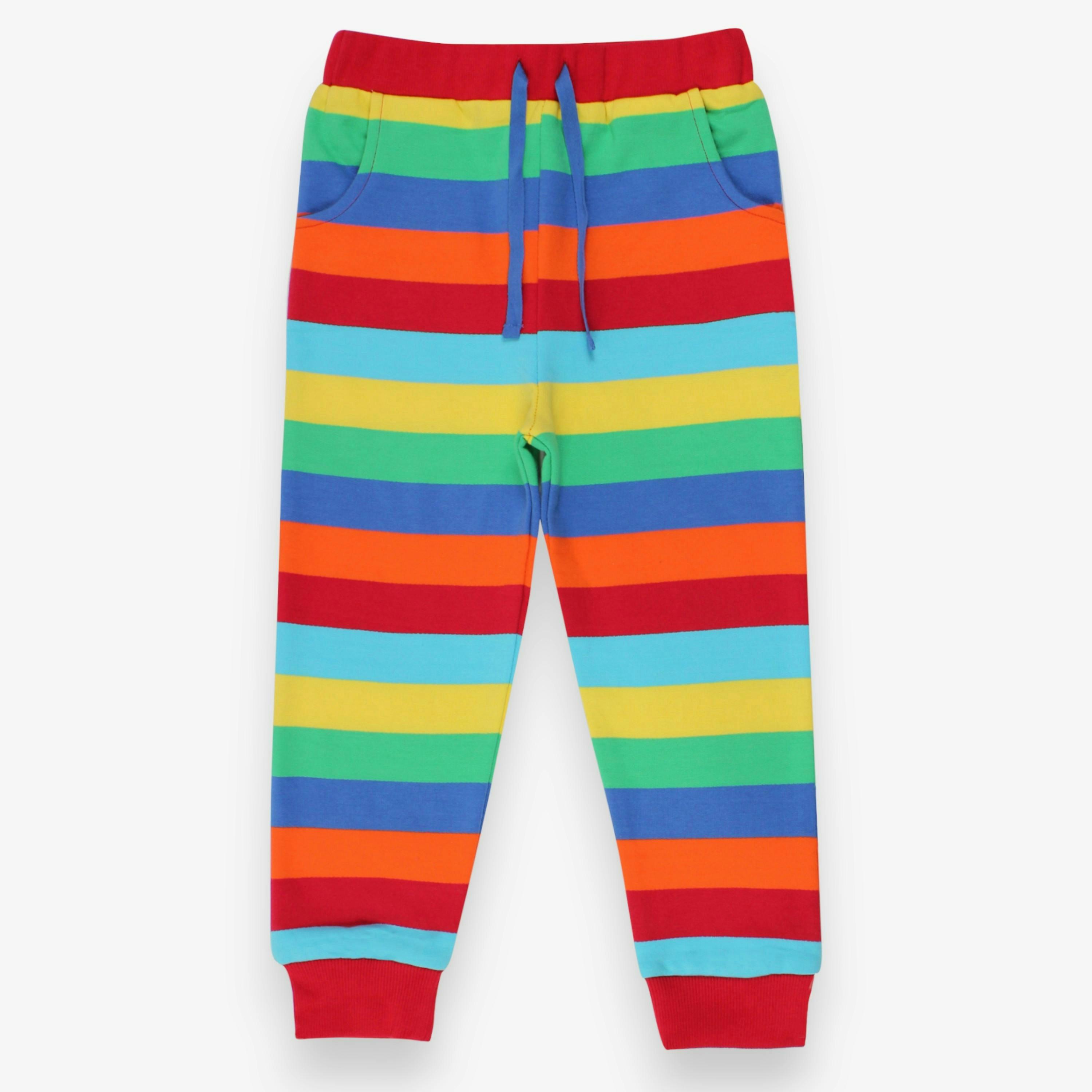 Organic Multi Stripe Joggers , view 1 of 2