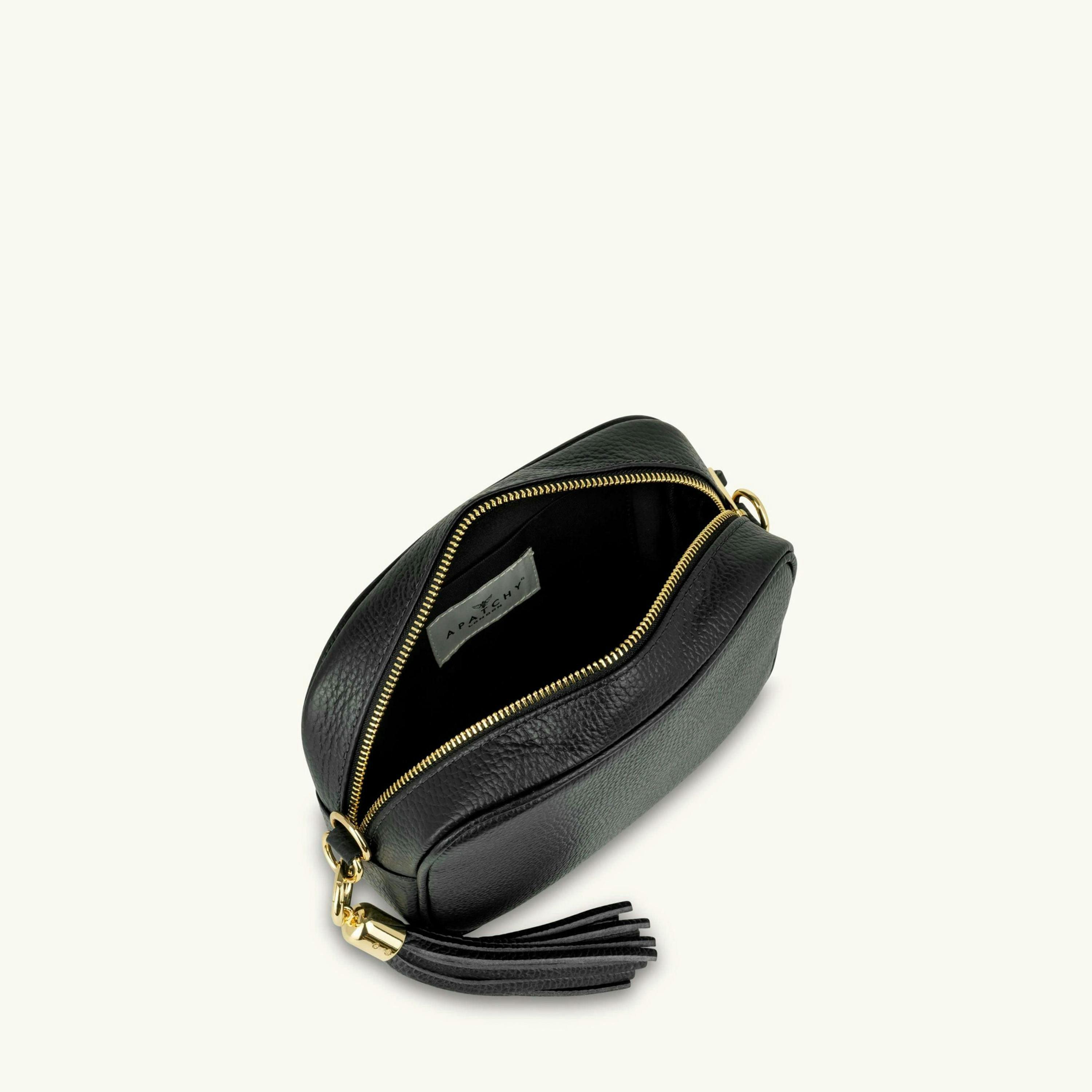 The Tassel Leather Crossbody Bag , view 5 of 5