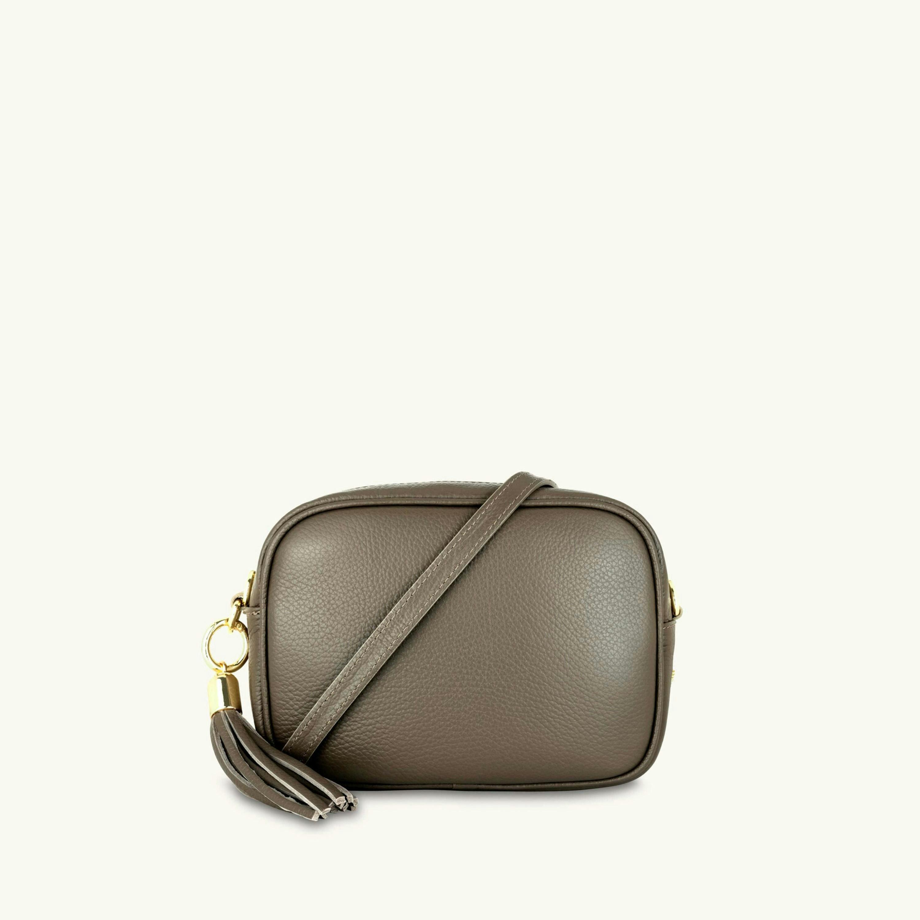 The Tassel Leather Crossbody Bag , view 1 of 4