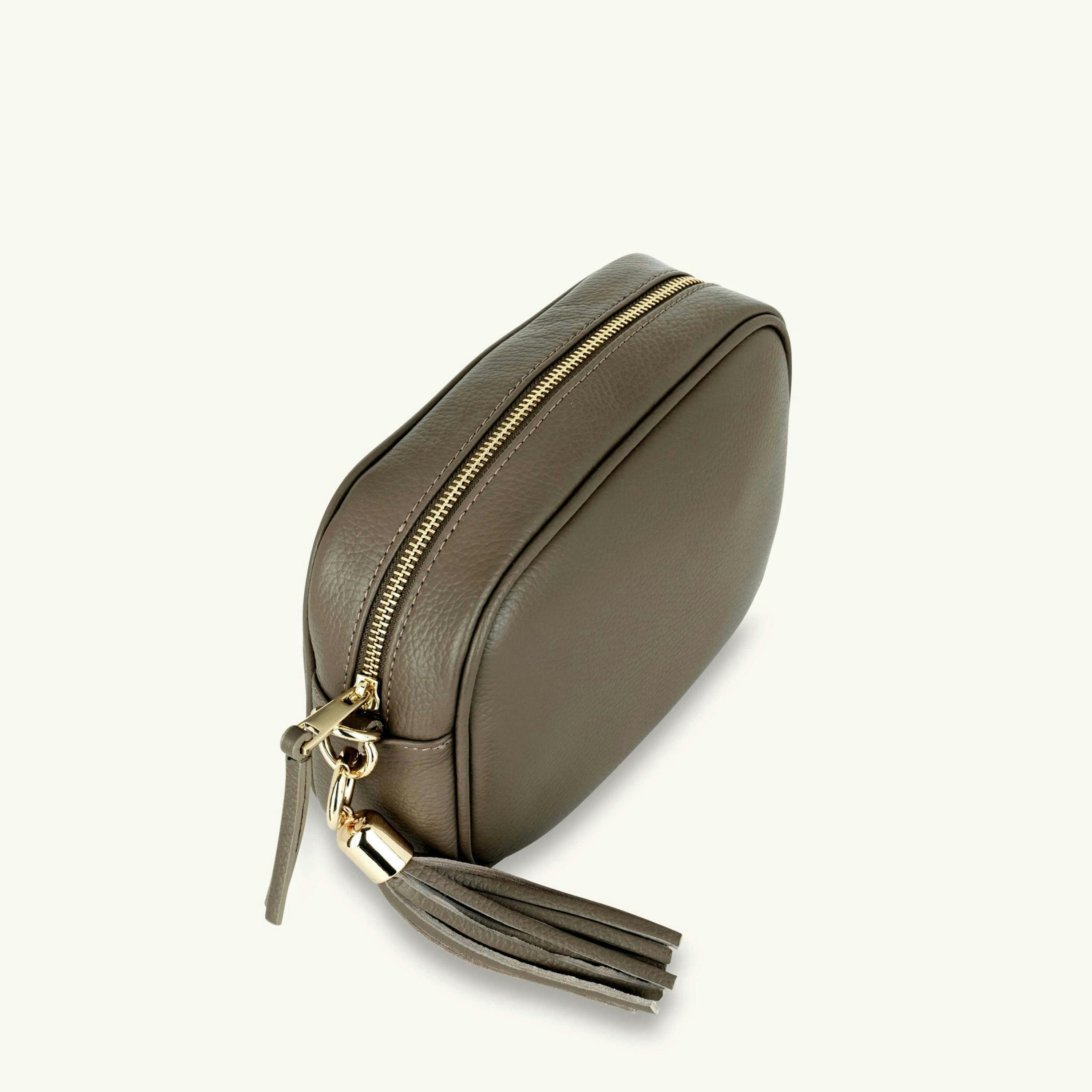 The Tassel Leather Crossbody Bag , view 3 of 4