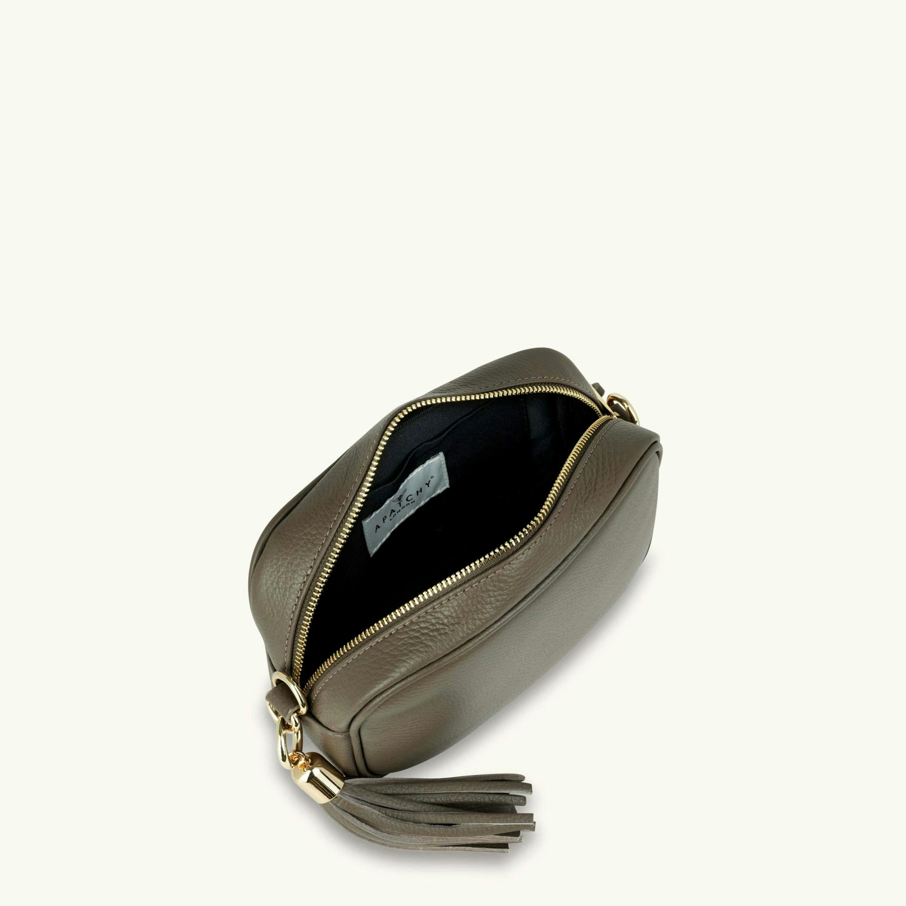 The Tassel Leather Crossbody Bag , view 4 of 4