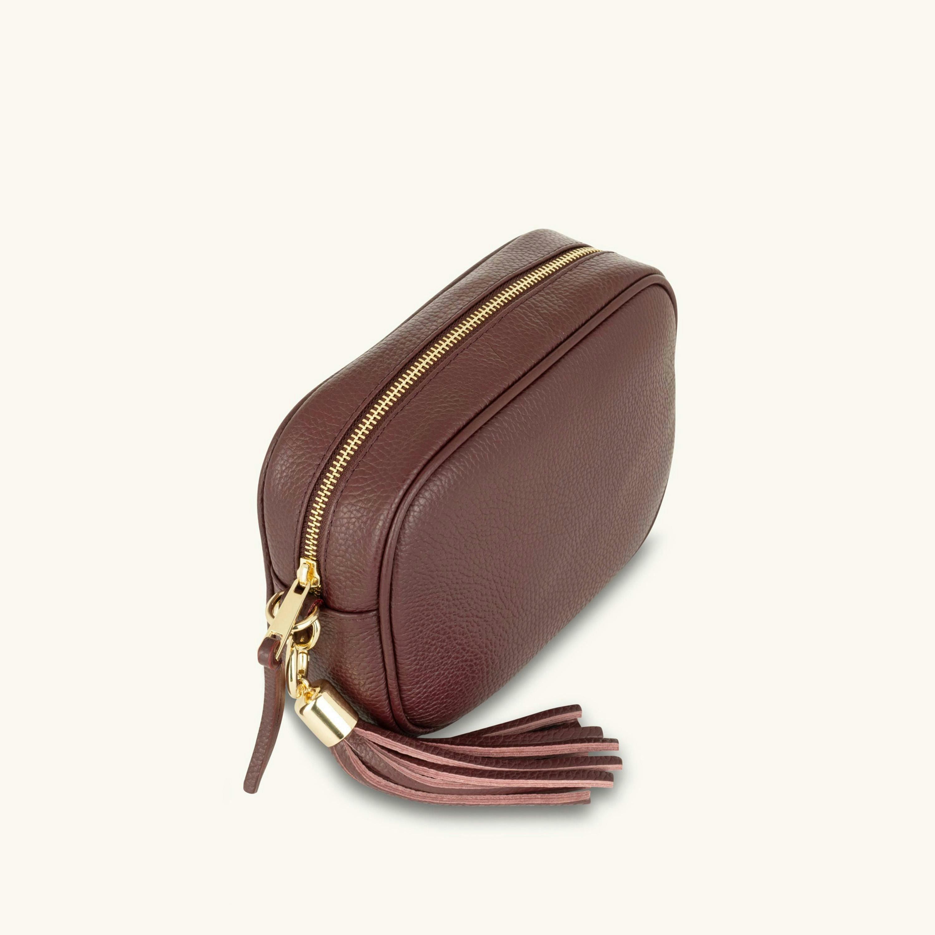 The Tassel Leather Crossbody Bag , view 3 of 4