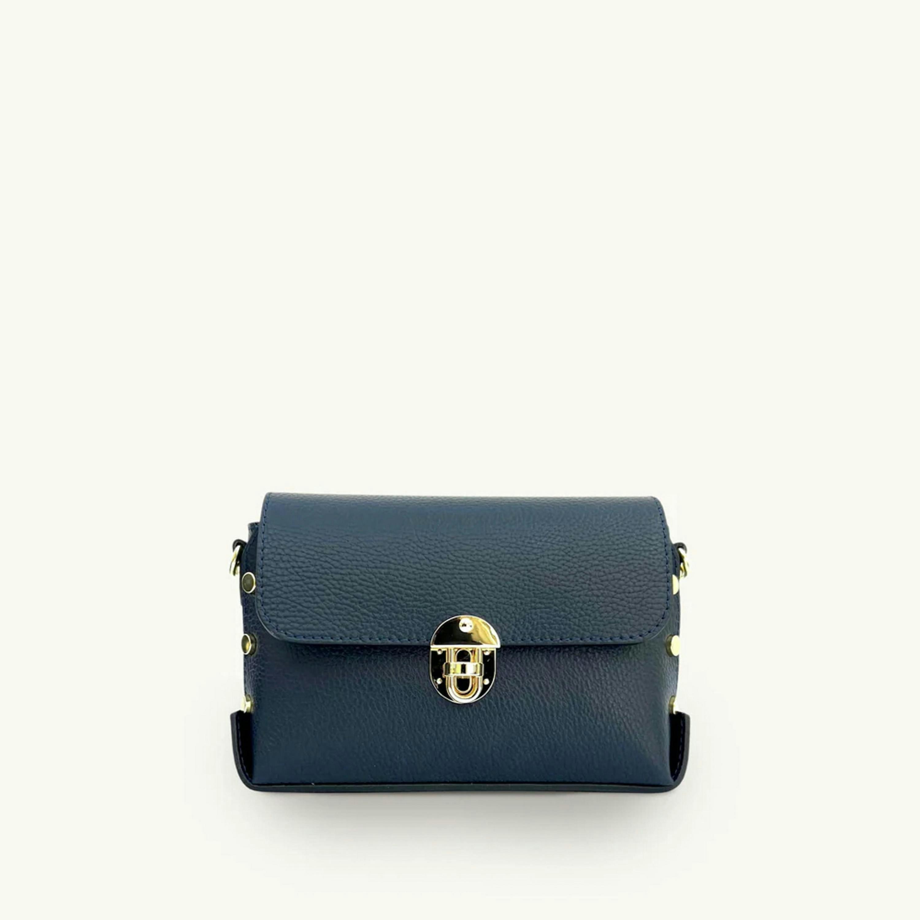 The Bloxsome Leather Crossbody Bag With Canvas Strap , view 3 of 6