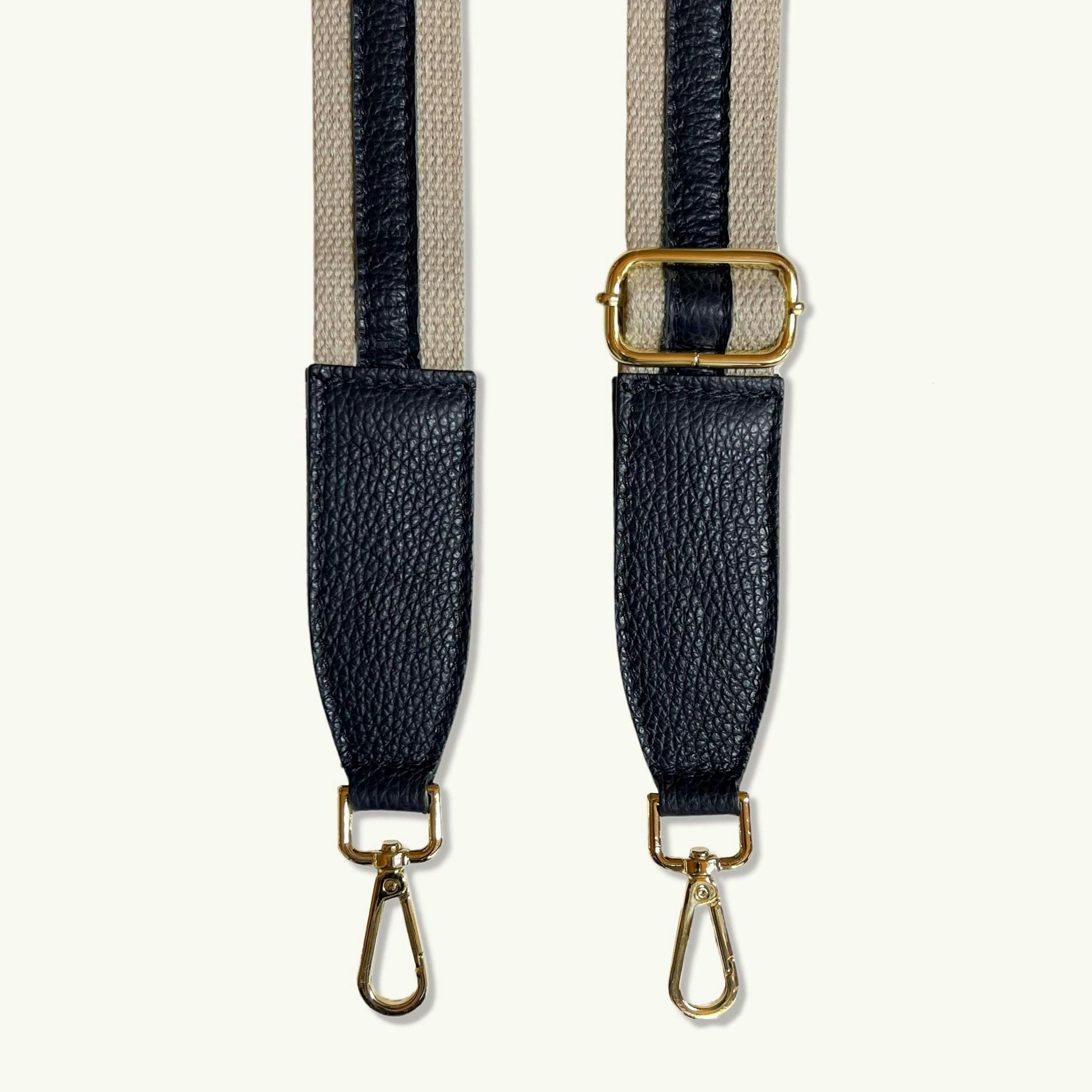 The Bloxsome Leather Crossbody Bag With Canvas Strap , view 6 of 6