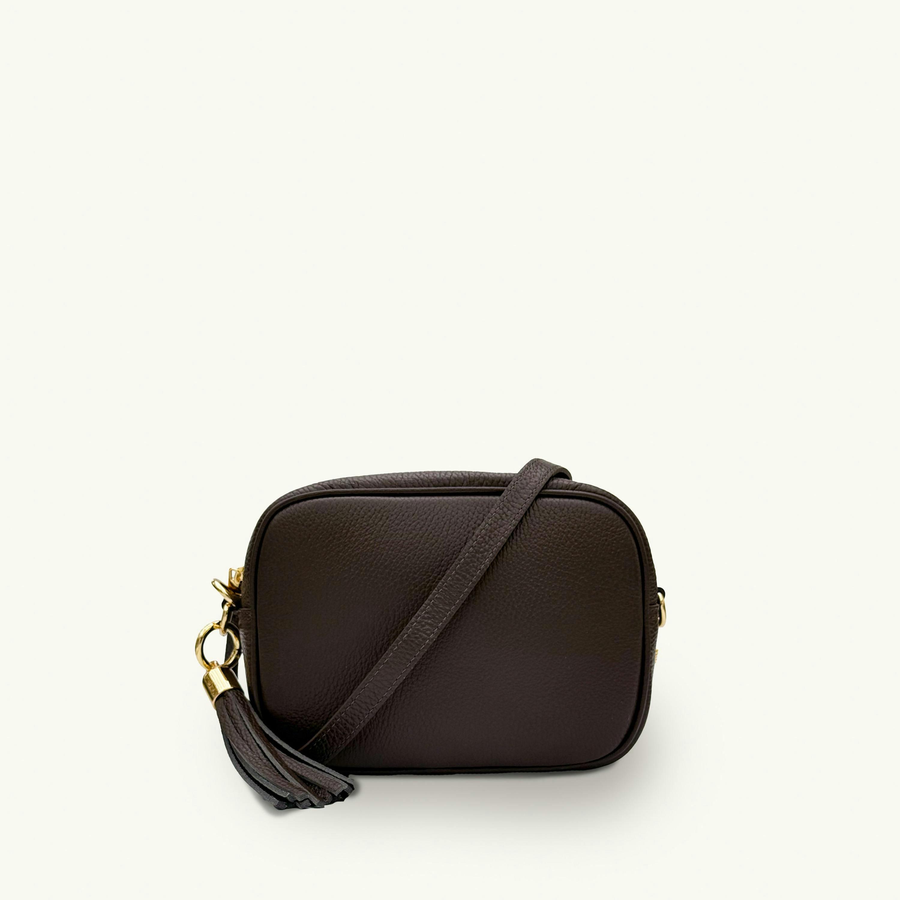 The Tassel Leather Crossbody Bag , view 1 of 4