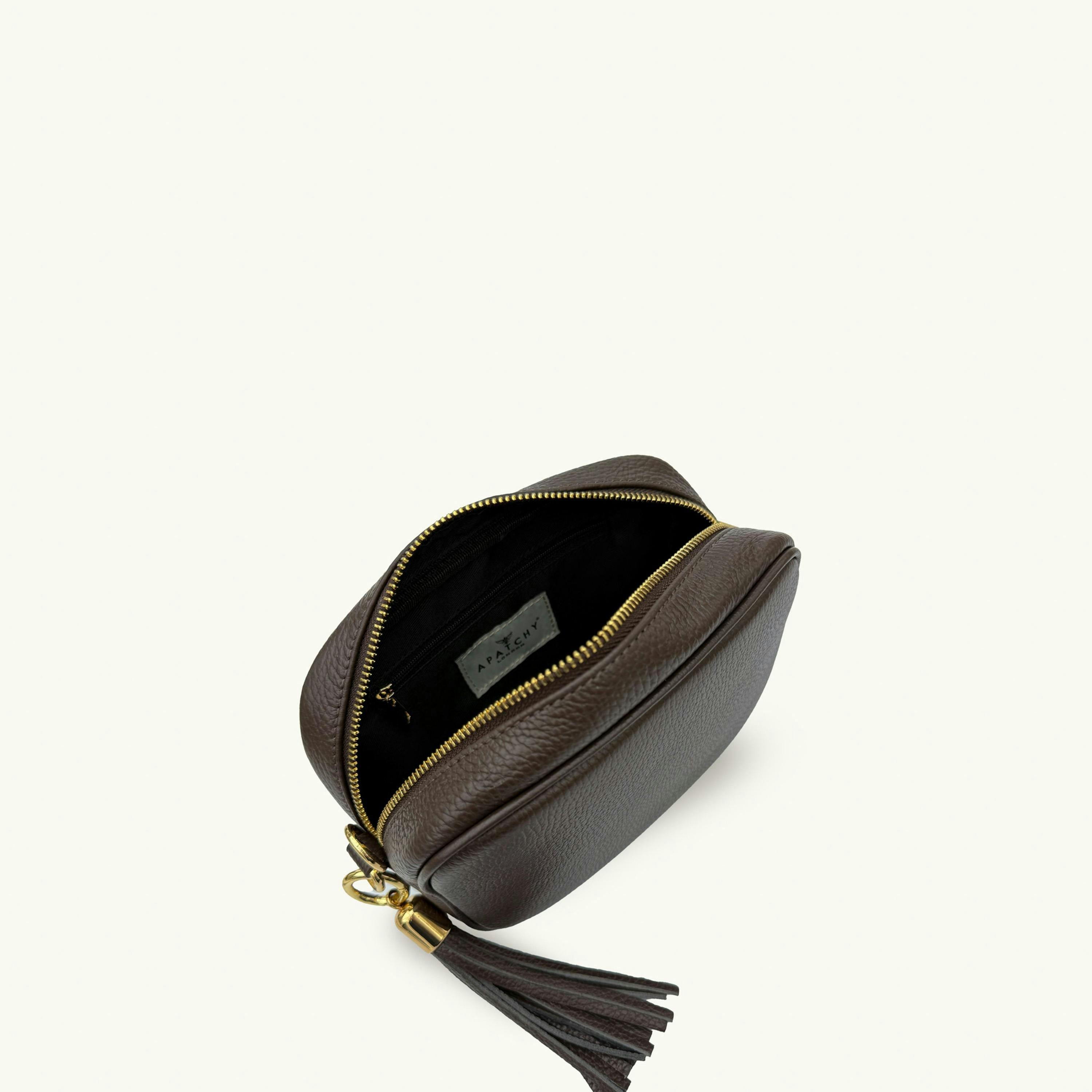 The Tassel Leather Crossbody Bag , view 4 of 4