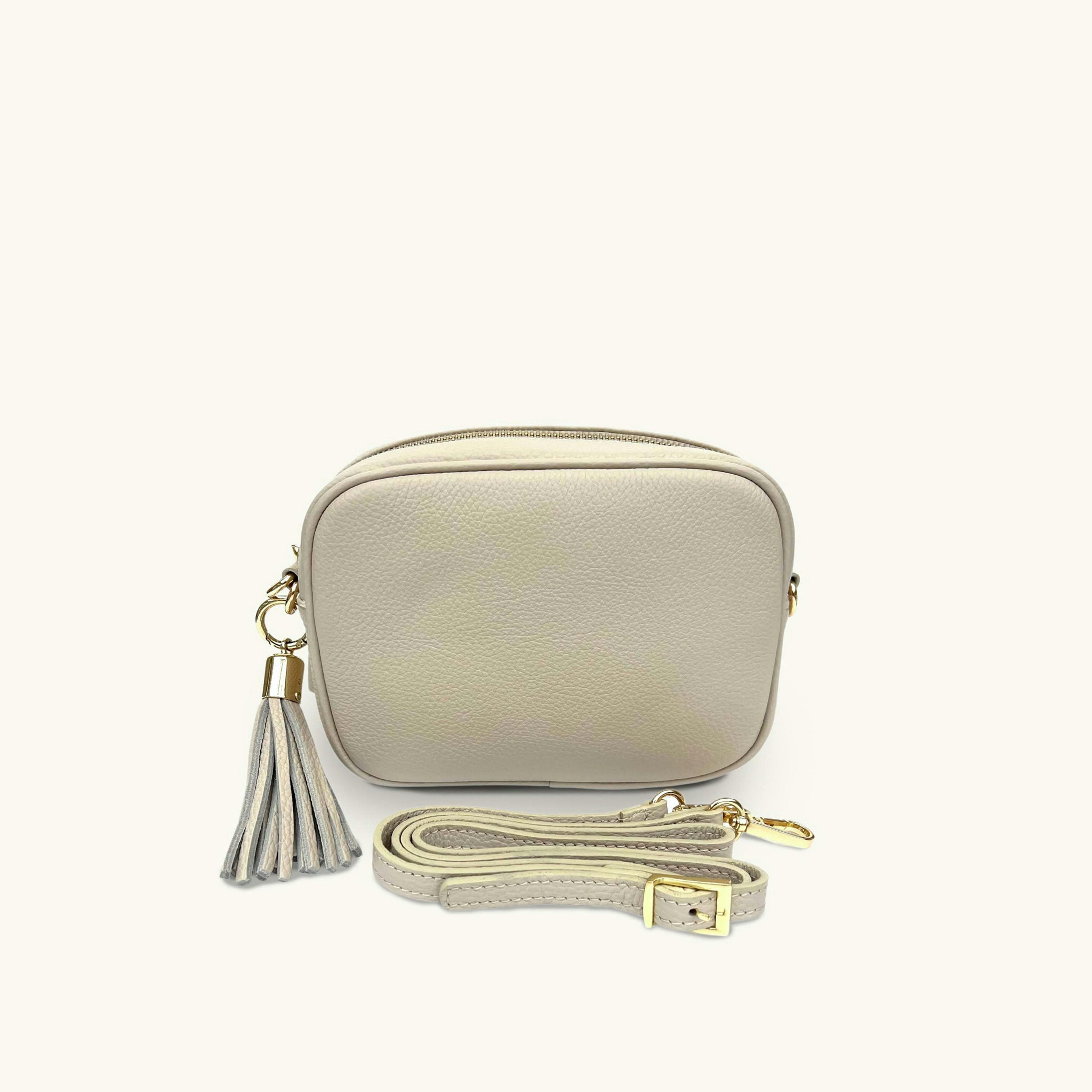 The Tassel Leather Crossbody Bag , view 3 of 5
