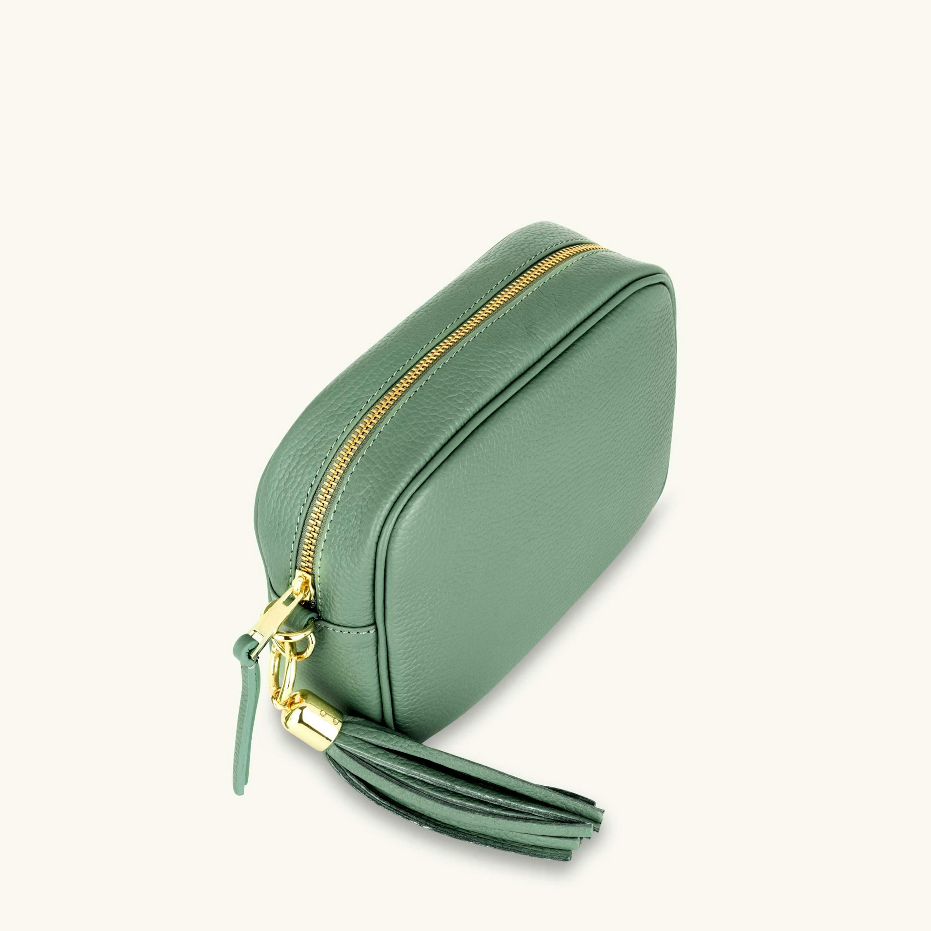 The Tassel Leather Crossbody Bag , view 3 of 4