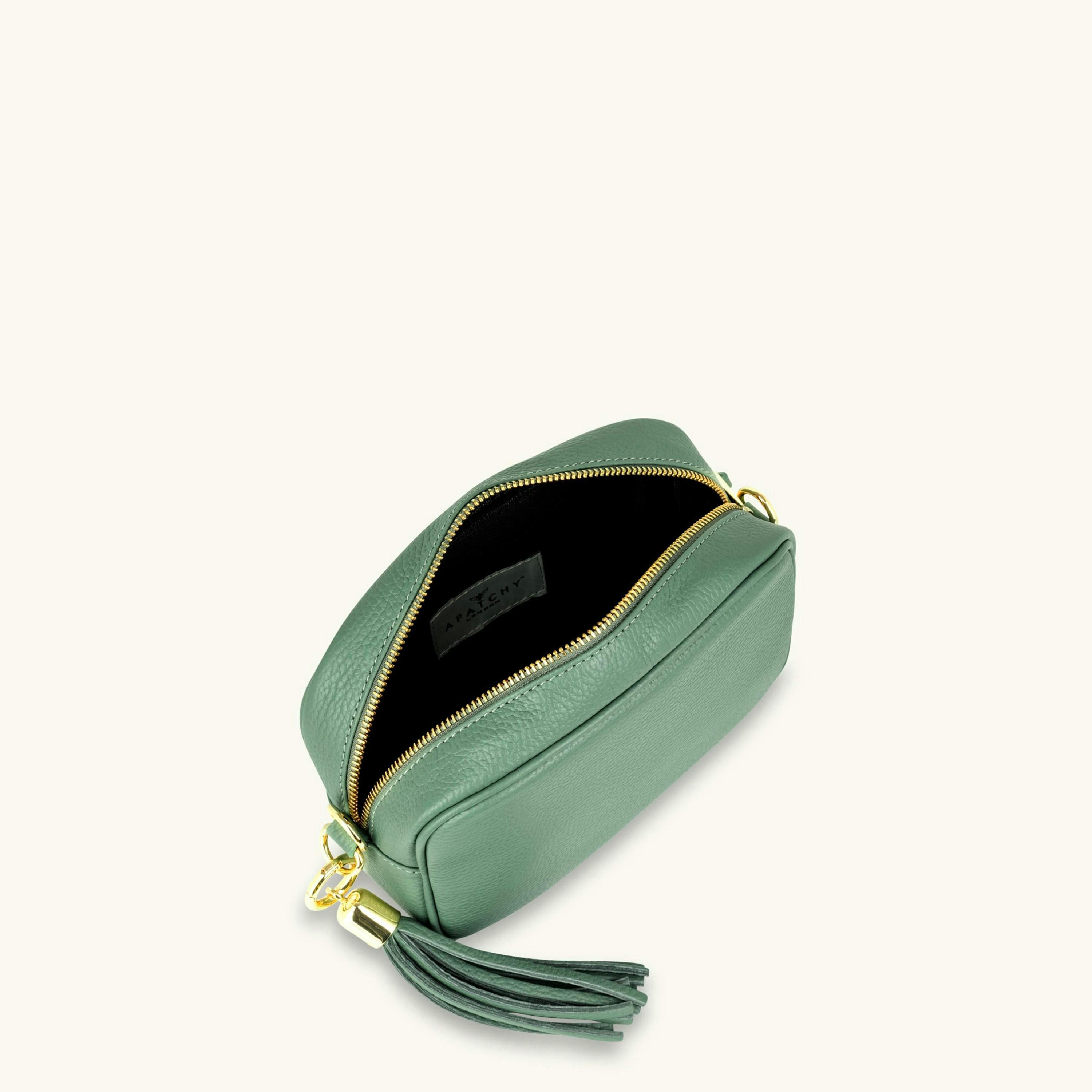 The Tassel Leather Crossbody Bag , view 4 of 4