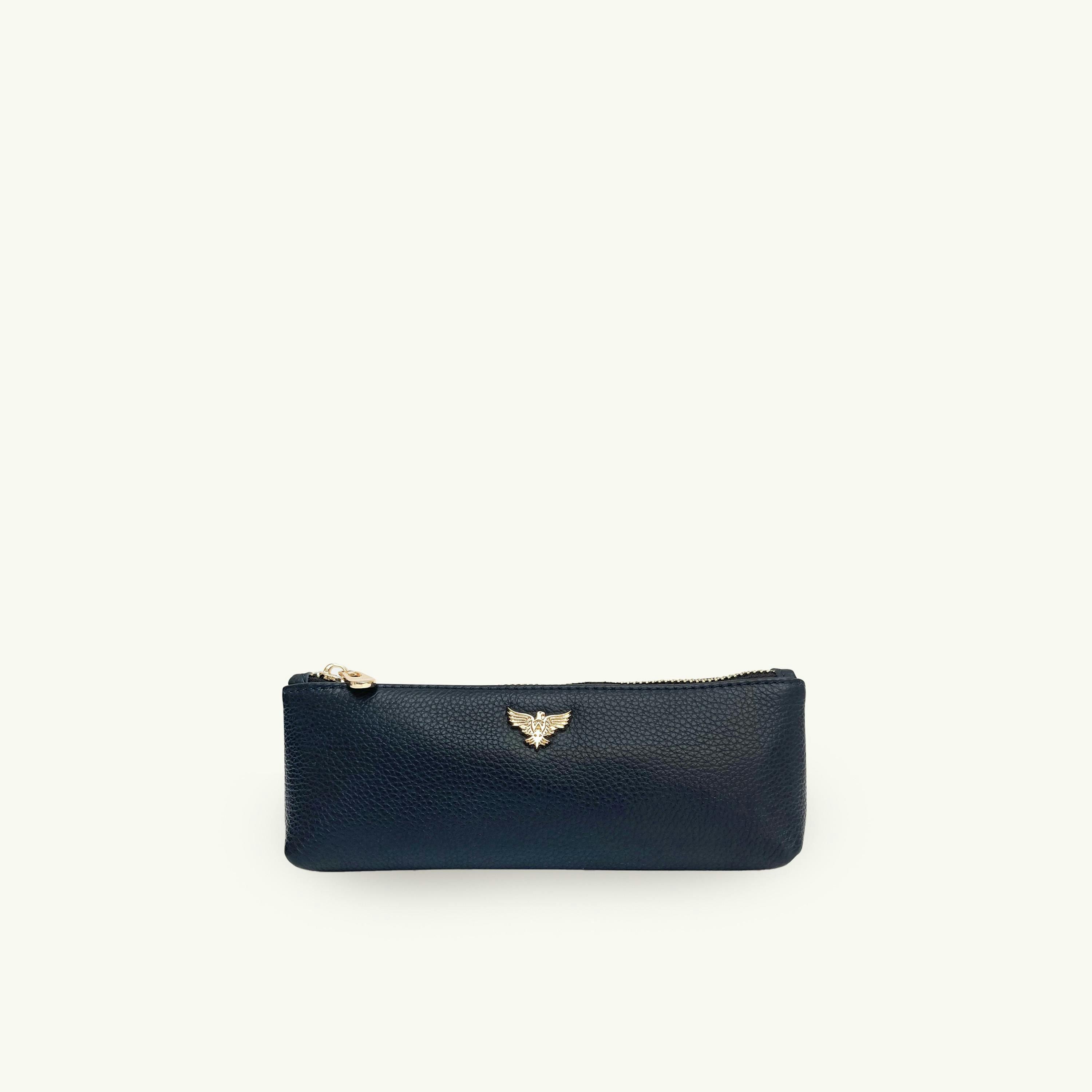 Navy Leather Case , view 1 of 2