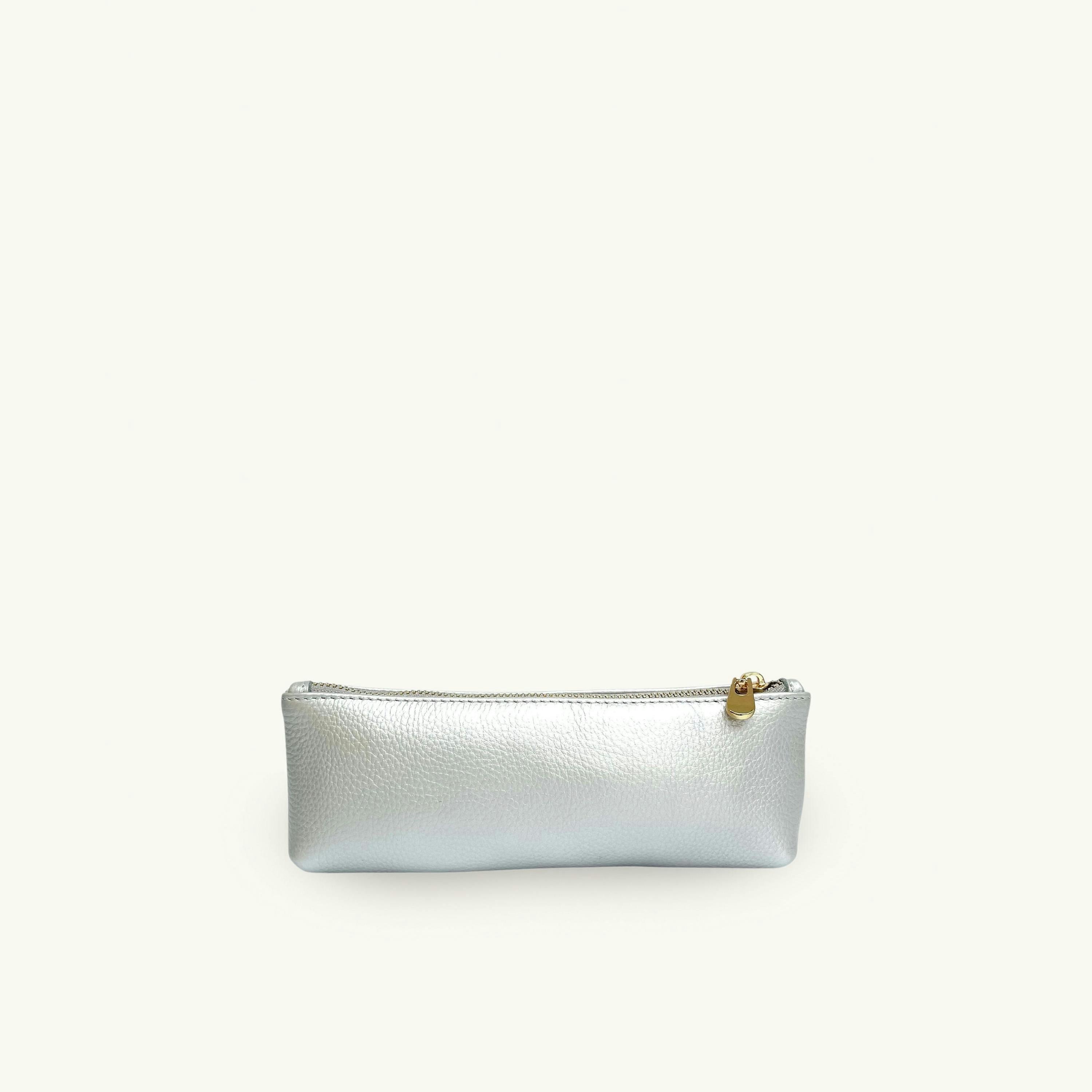 Silver Leather Case , view 2 of 2