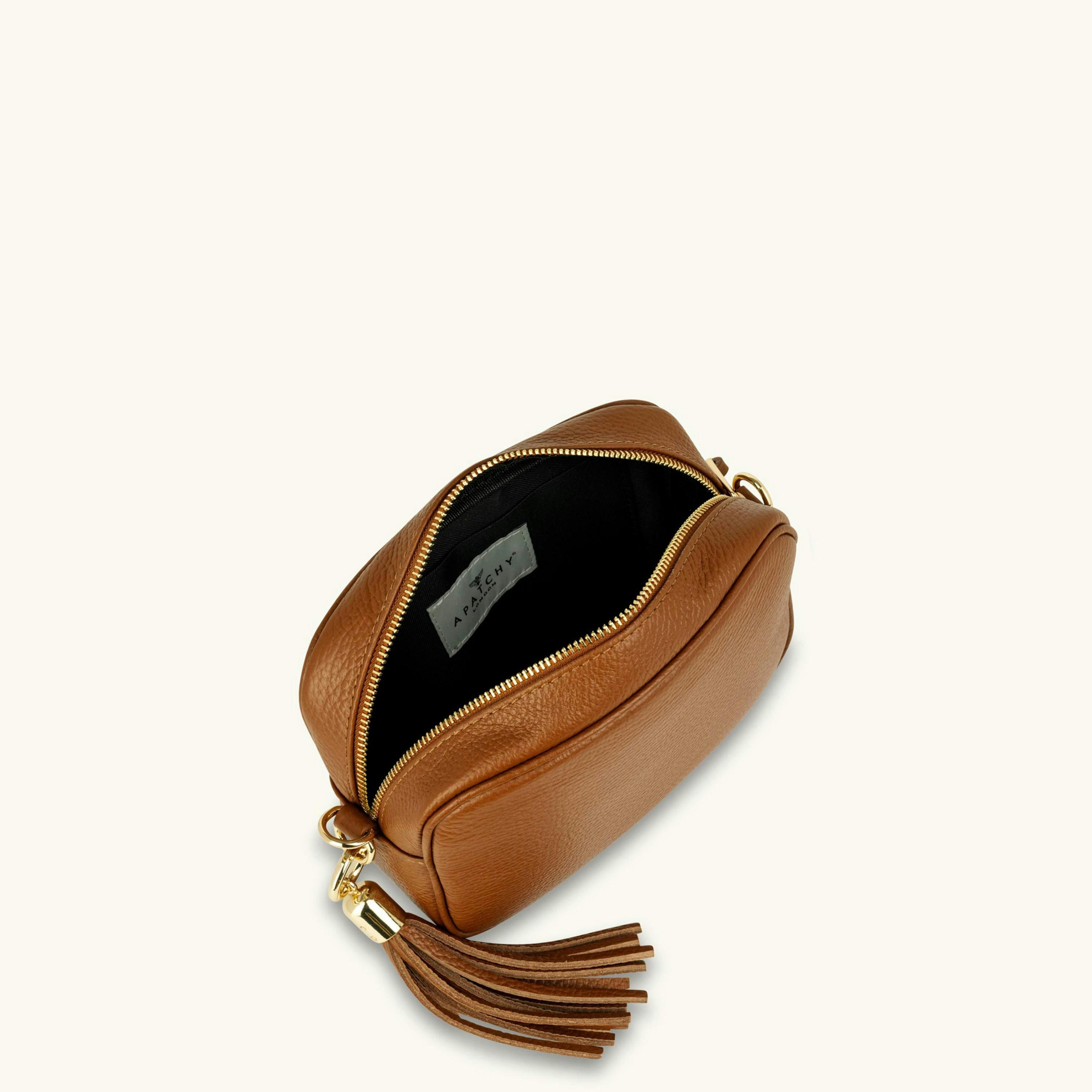 The Tassel Leather Crossbody Bag , view 4 of 4