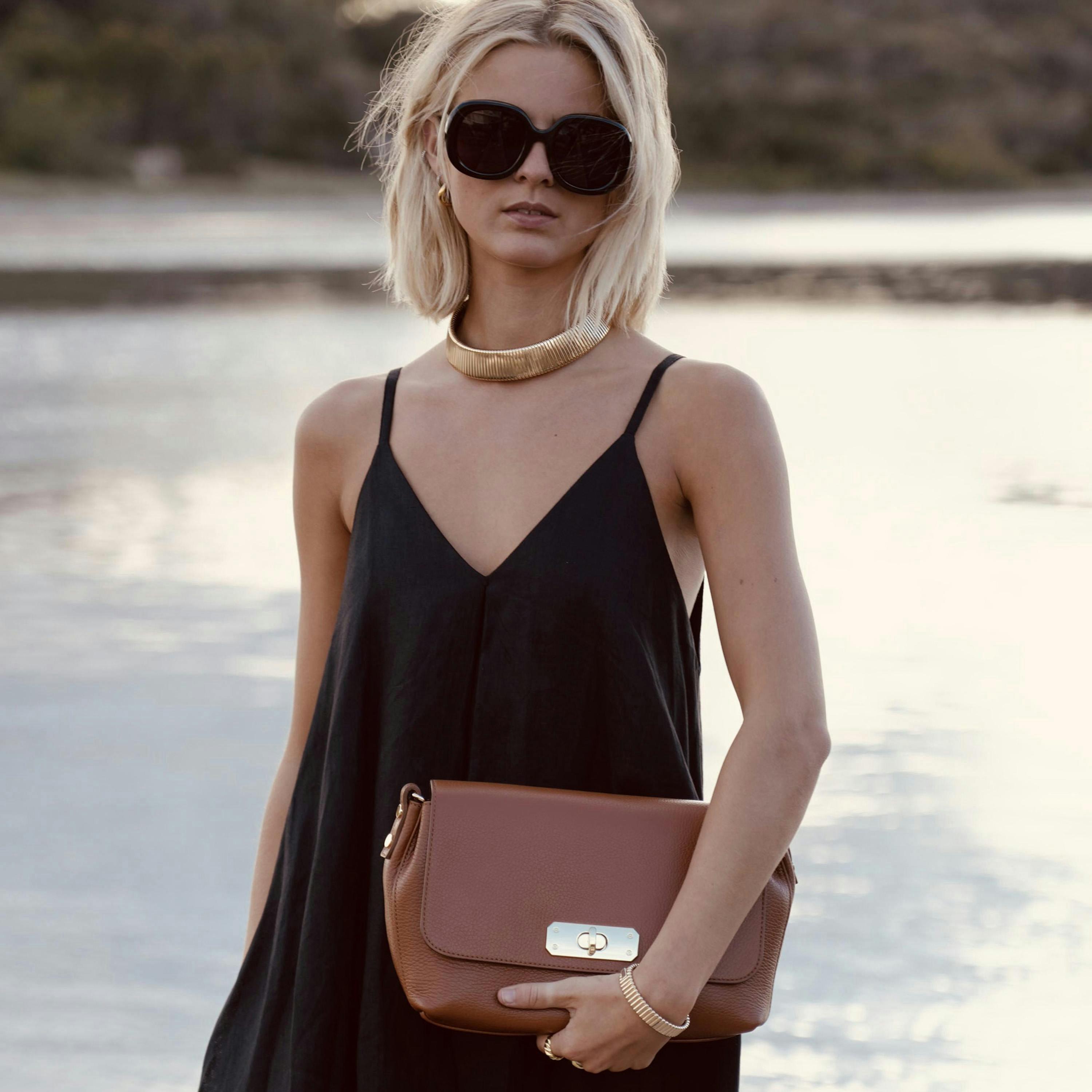 The Maisie Maxi Leather Bag , view 2 of 6