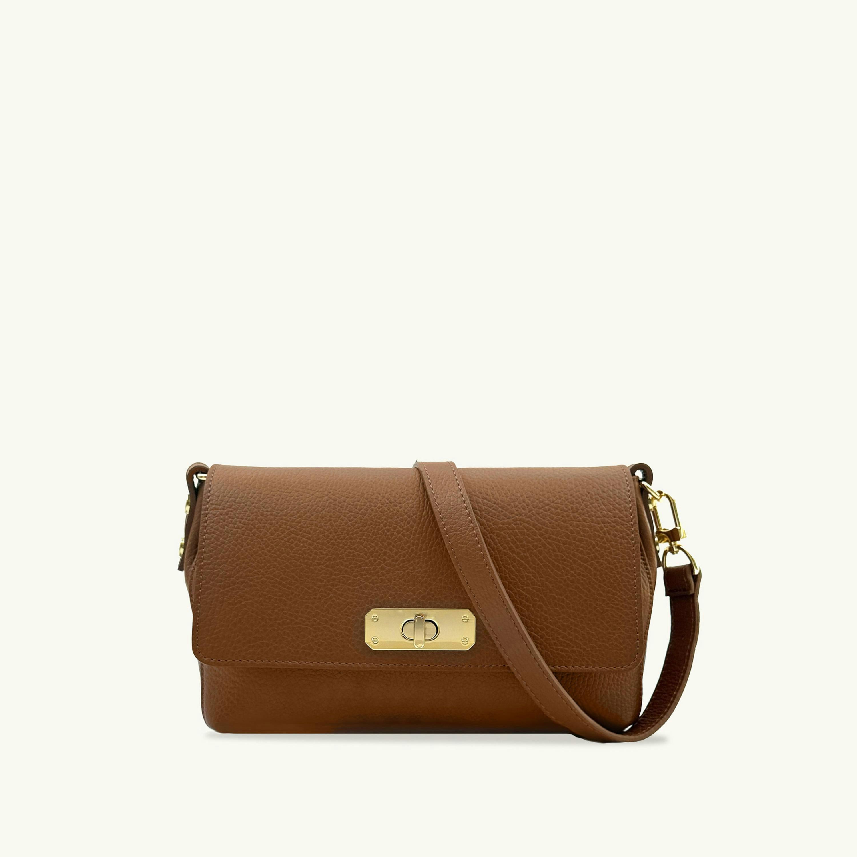The Maisie Midi Leather Bag , view 1 of 6