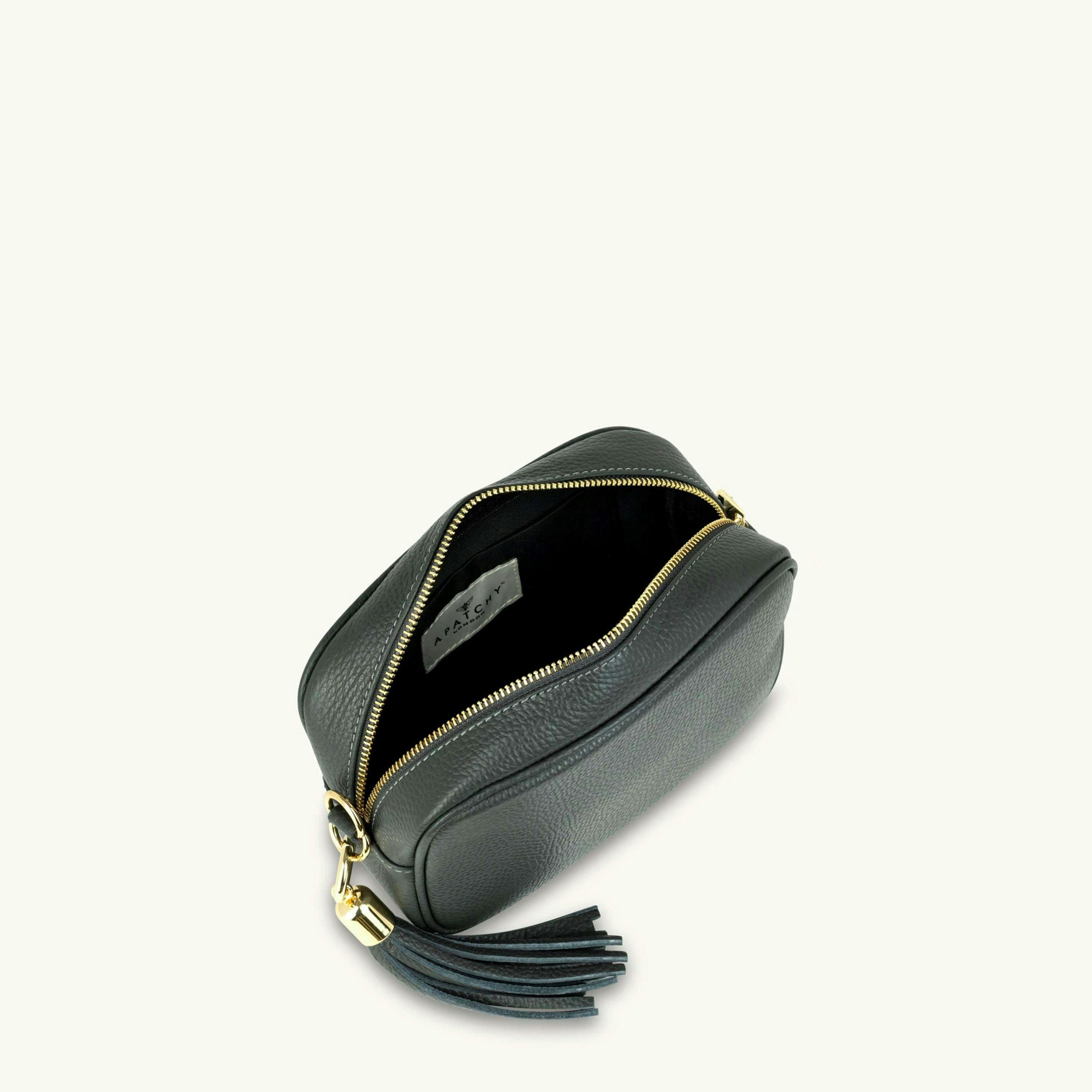 The Tassel Leather Crossbody Bag , view 4 of 4
