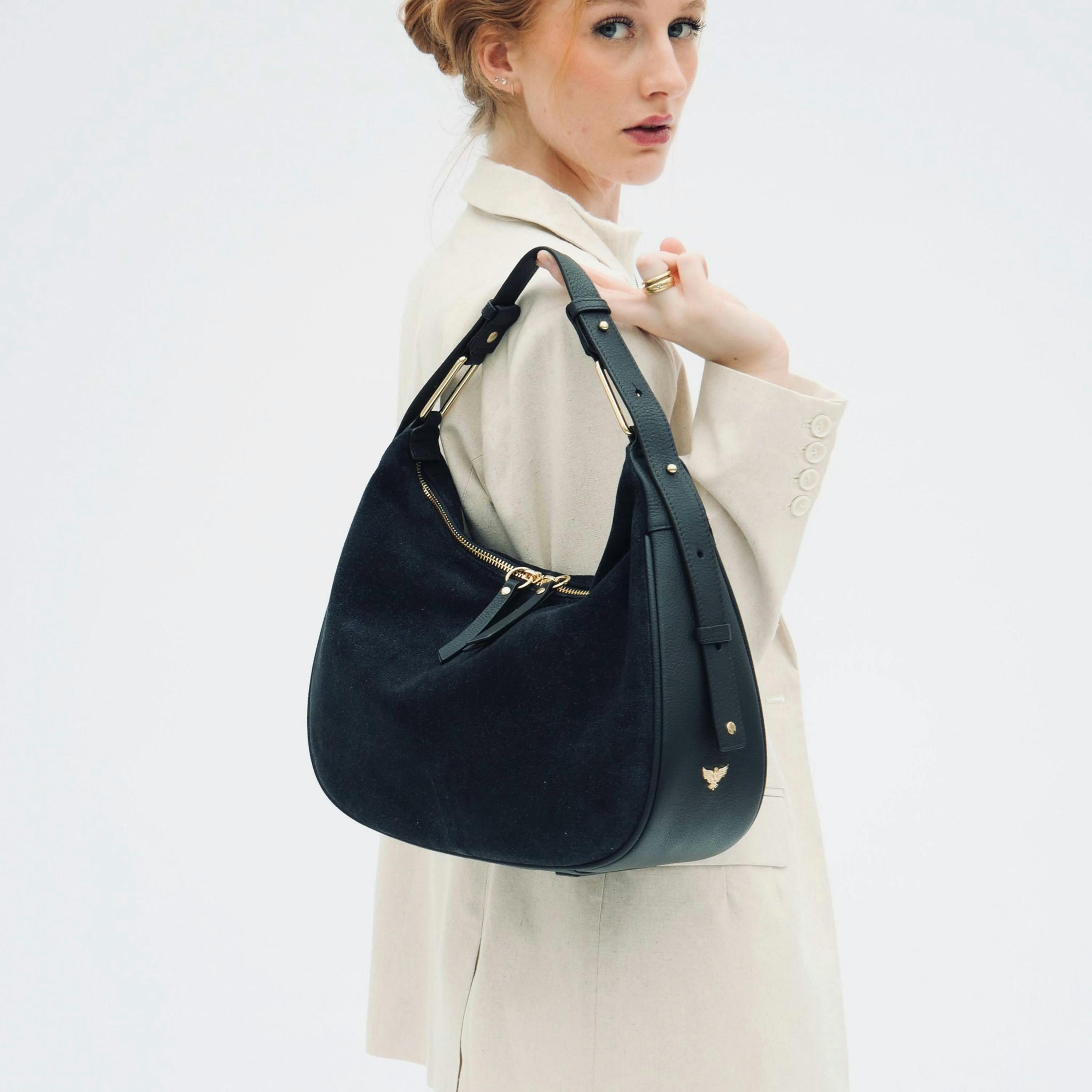 The Charlie Suede Bag , view 2 of 6