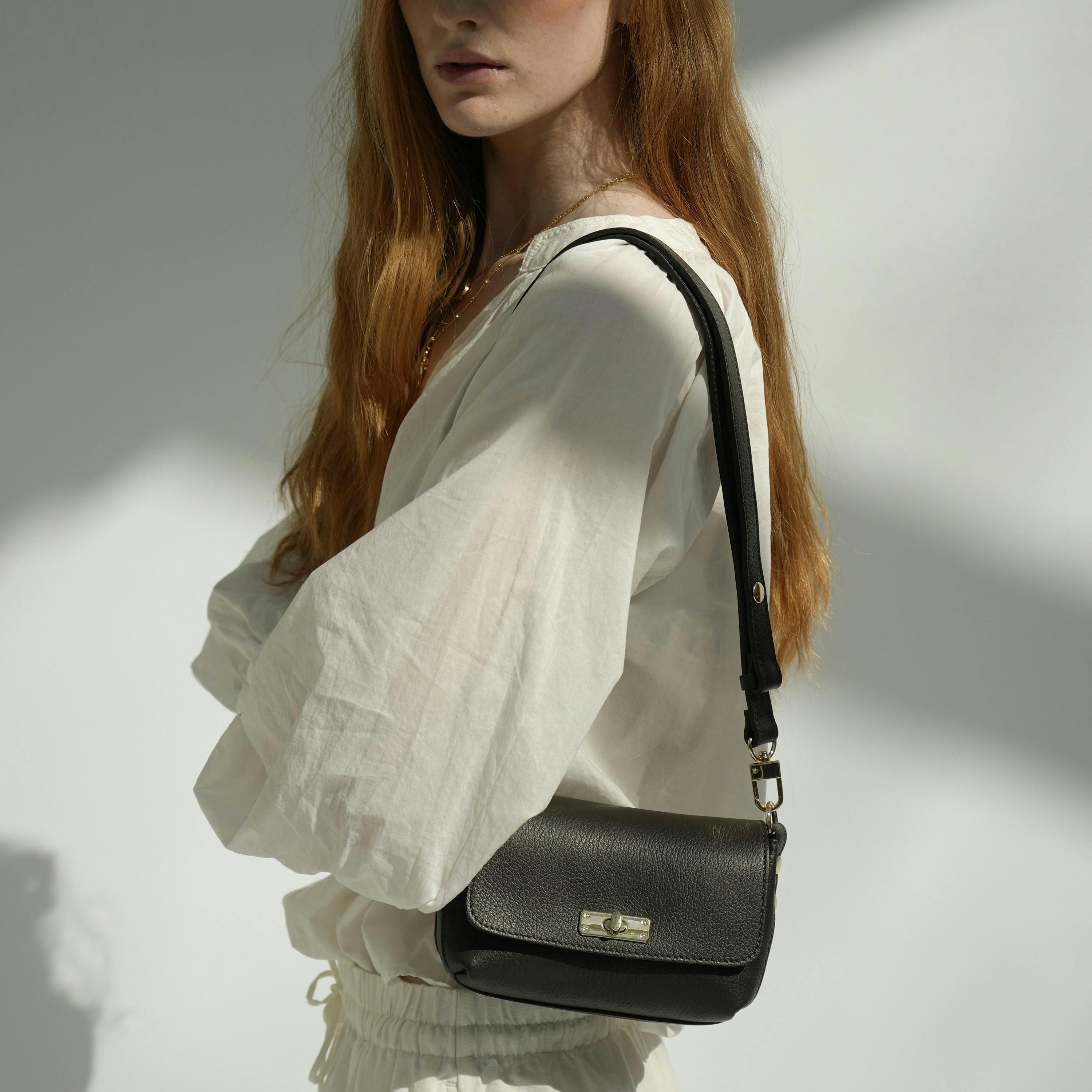 The Maisie Mini Leather Bag , view 2 of 6