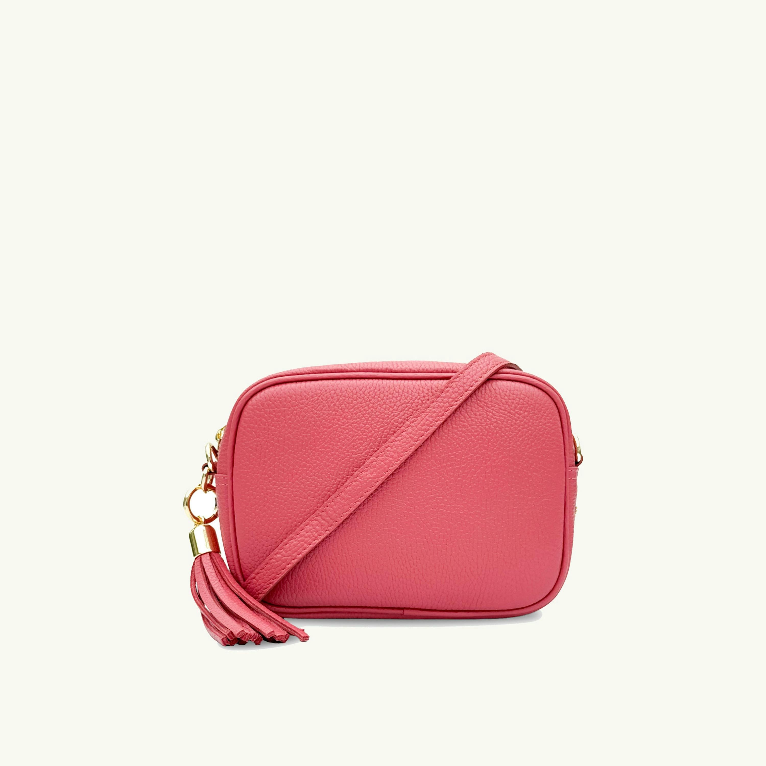 The Tassel Leather Crossbody Bag , view 1 of 4