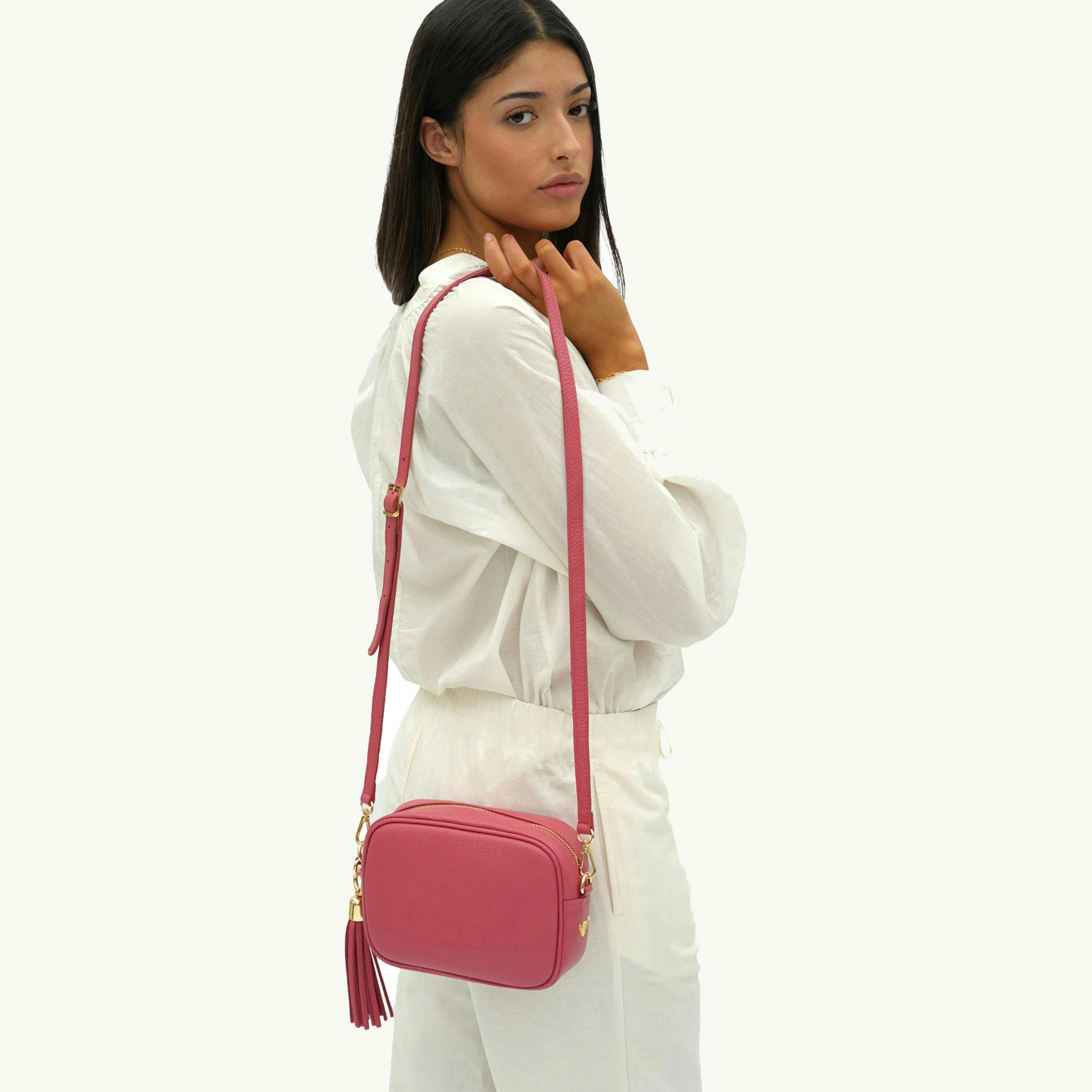 The Tassel Leather Crossbody Bag , view 2 of 4