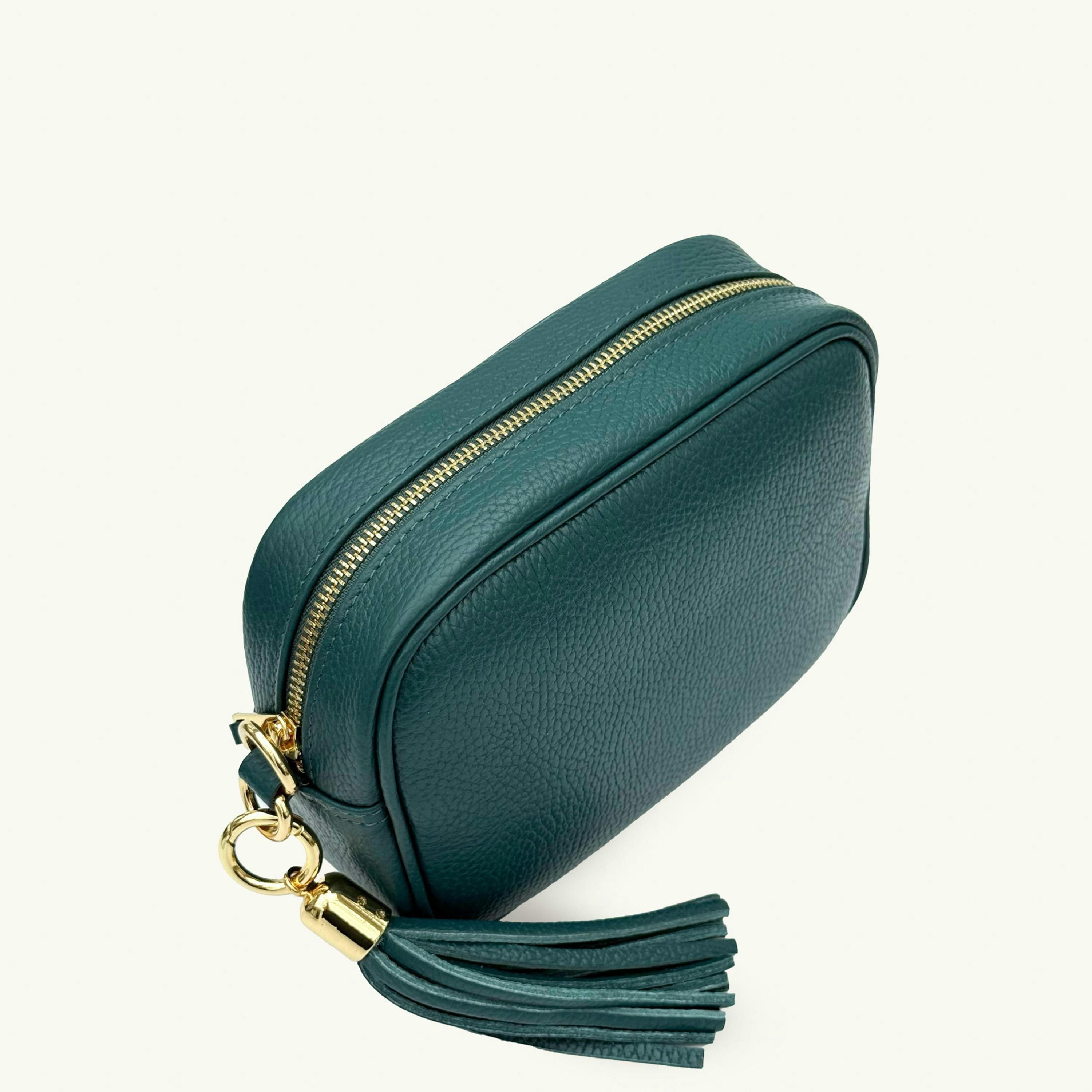 The Tassel Leather Crossbody Bag , view 4 of 5