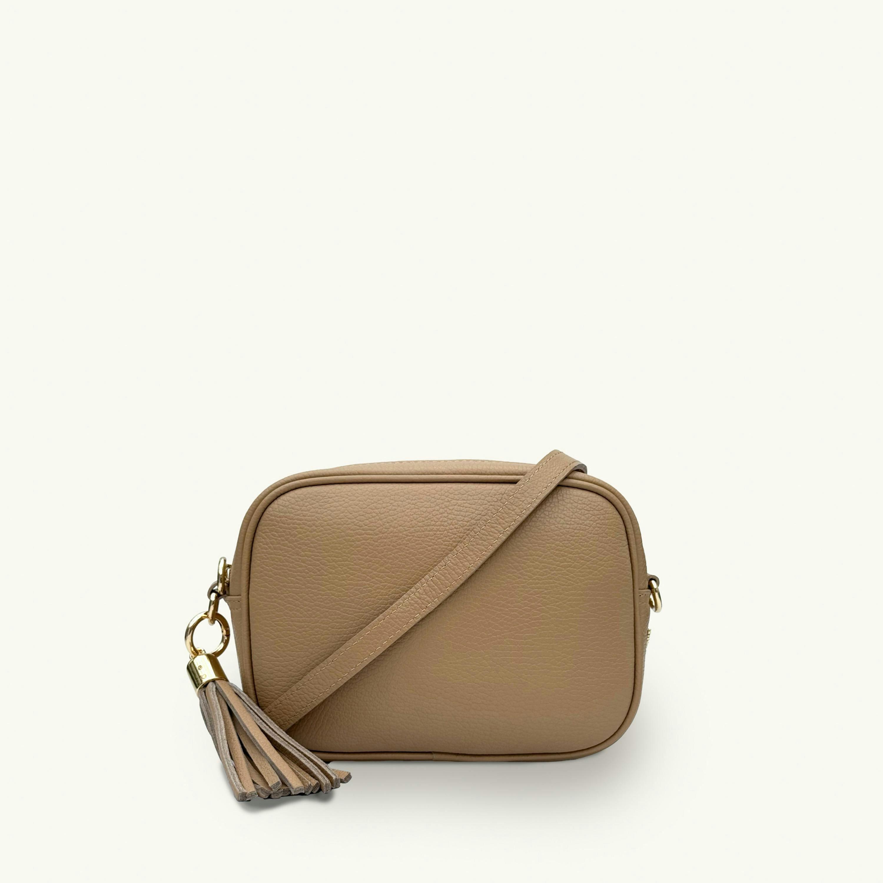 The Tassel Leather Crossbody Bag , view 1 of 1