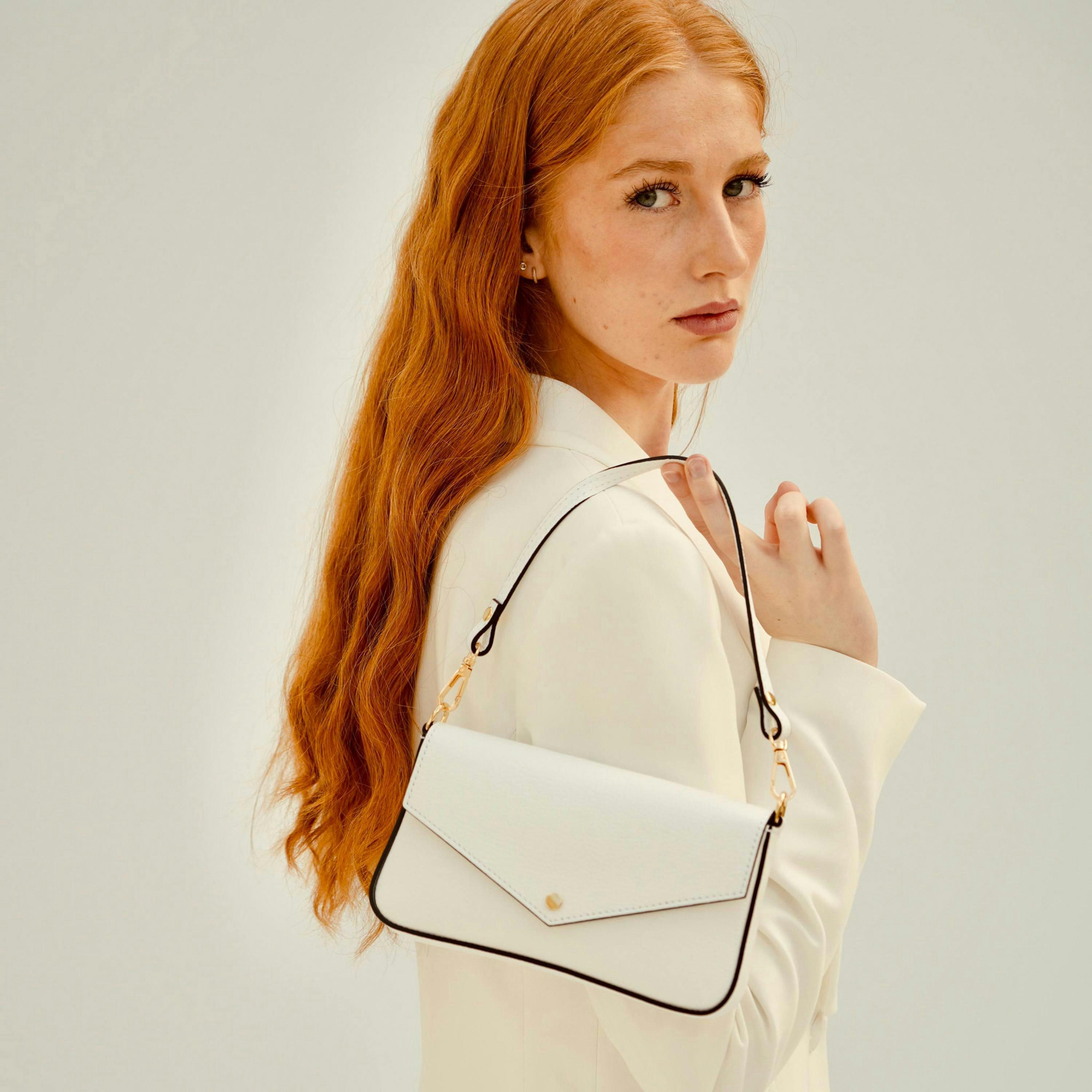 The Munro Leather Shoulder Bag , view 2 of 4