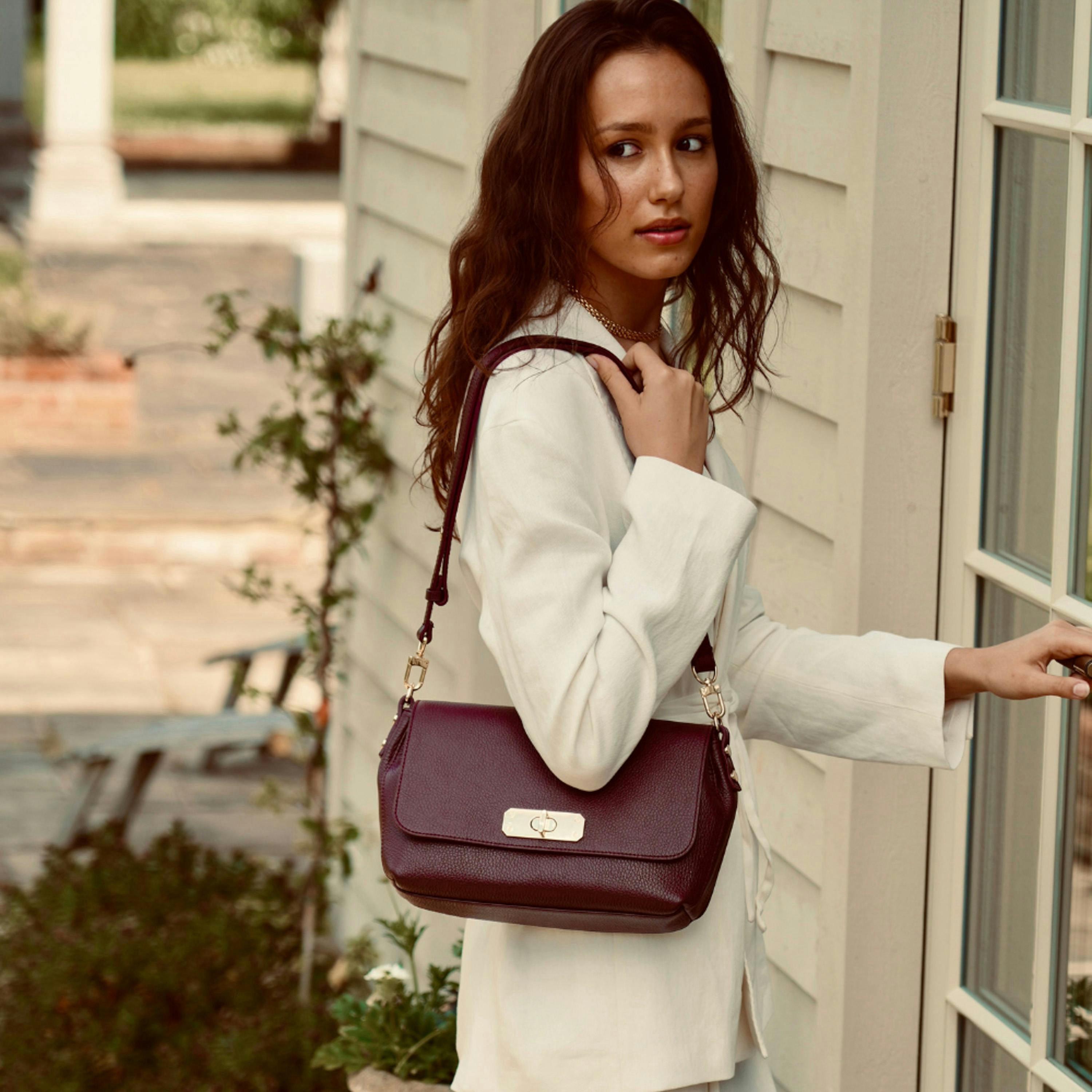 The Maisie Maxi Leather Bag , view 2 of 6
