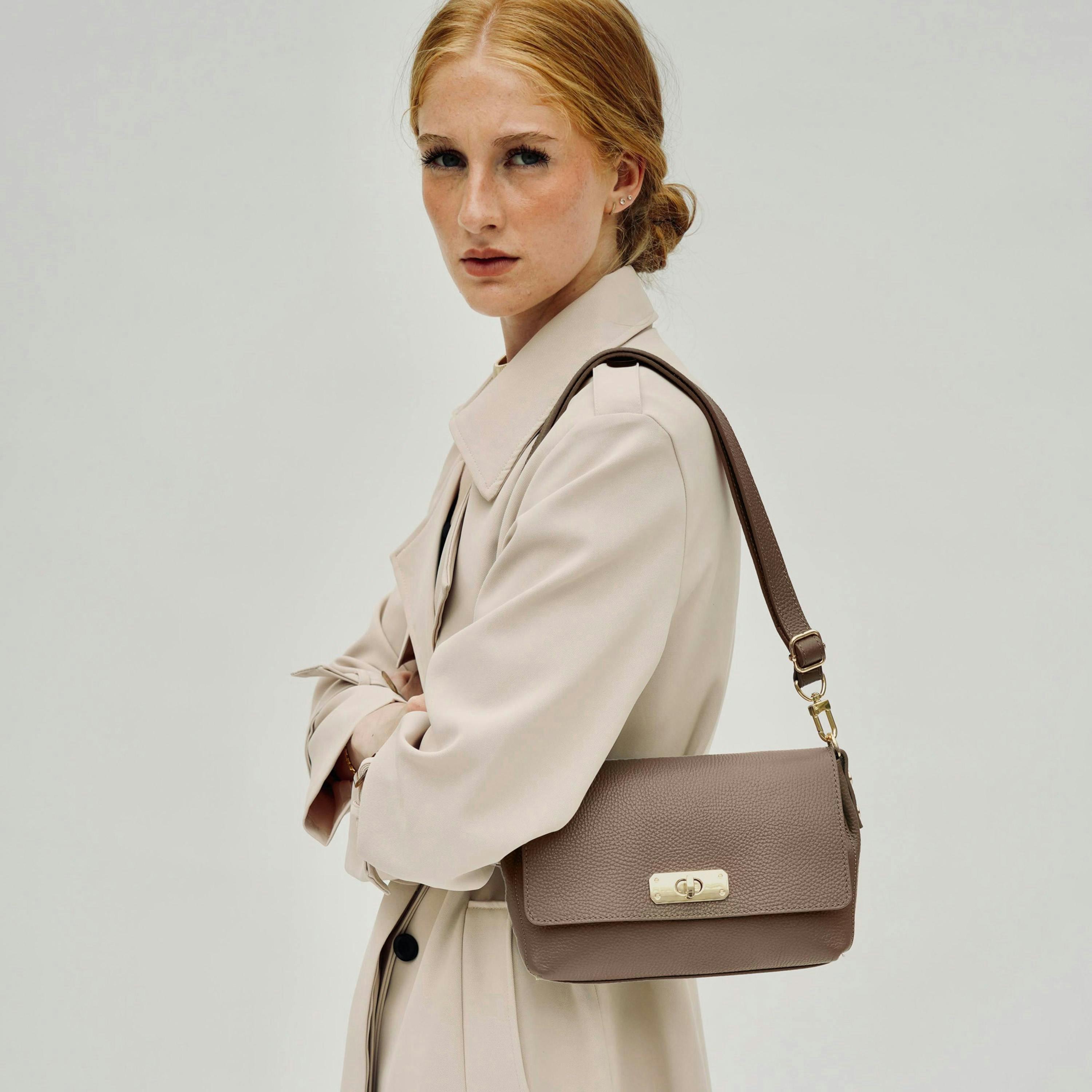 The Maisie Midi Leather Bag , view 2 of 6