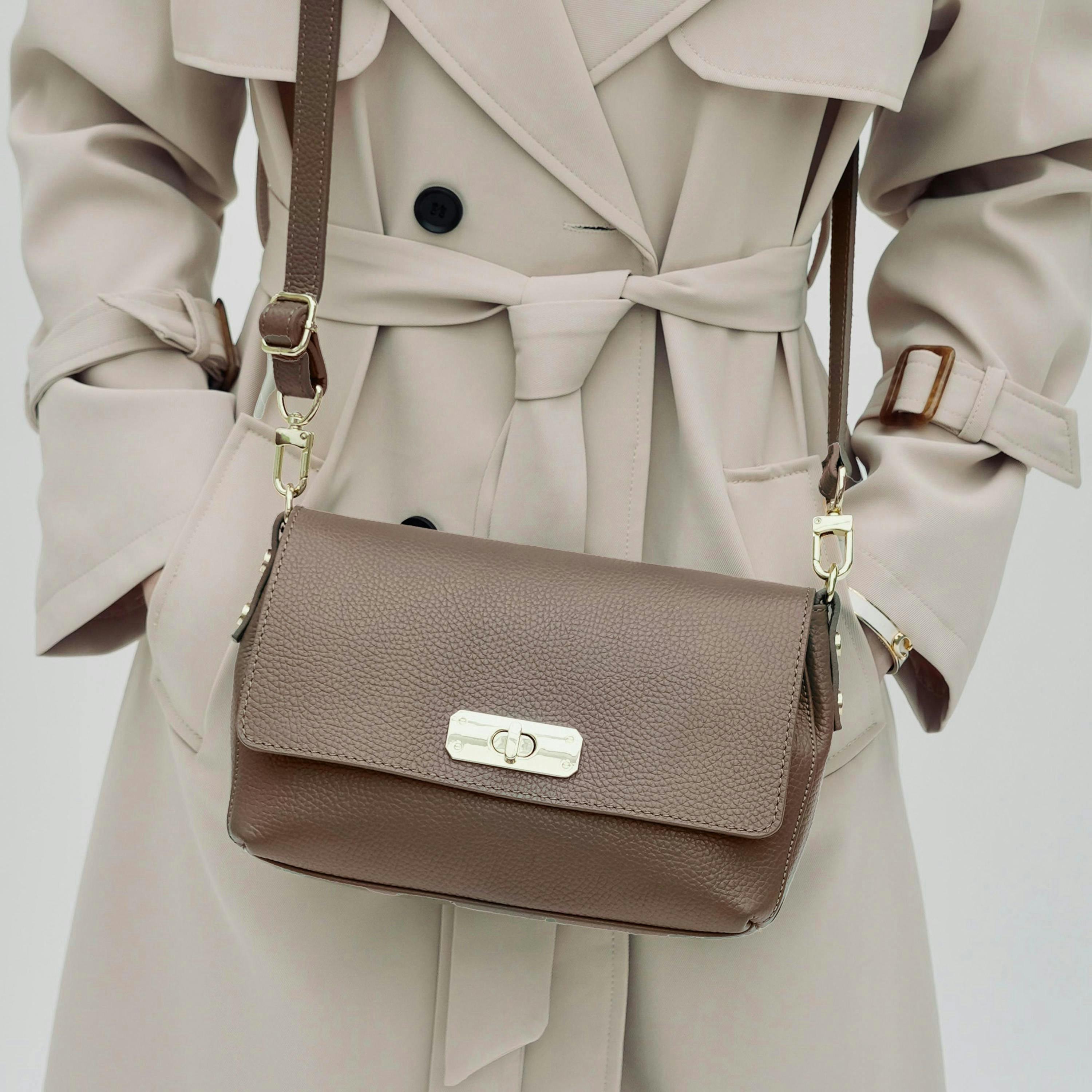 The Maisie Midi Leather Bag , view 4 of 6