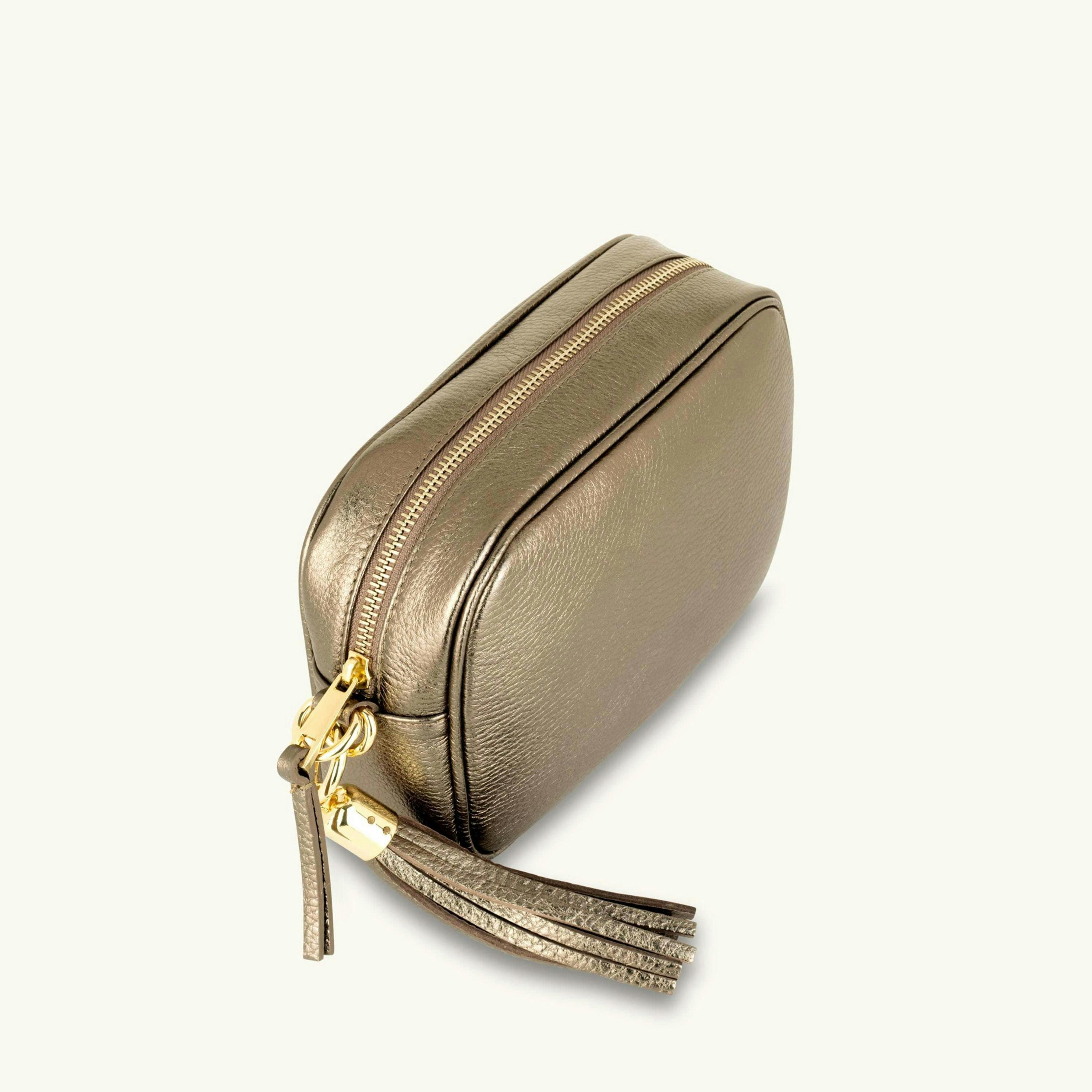 The Tassel Leather Crossbody Bag , view 3 of 4