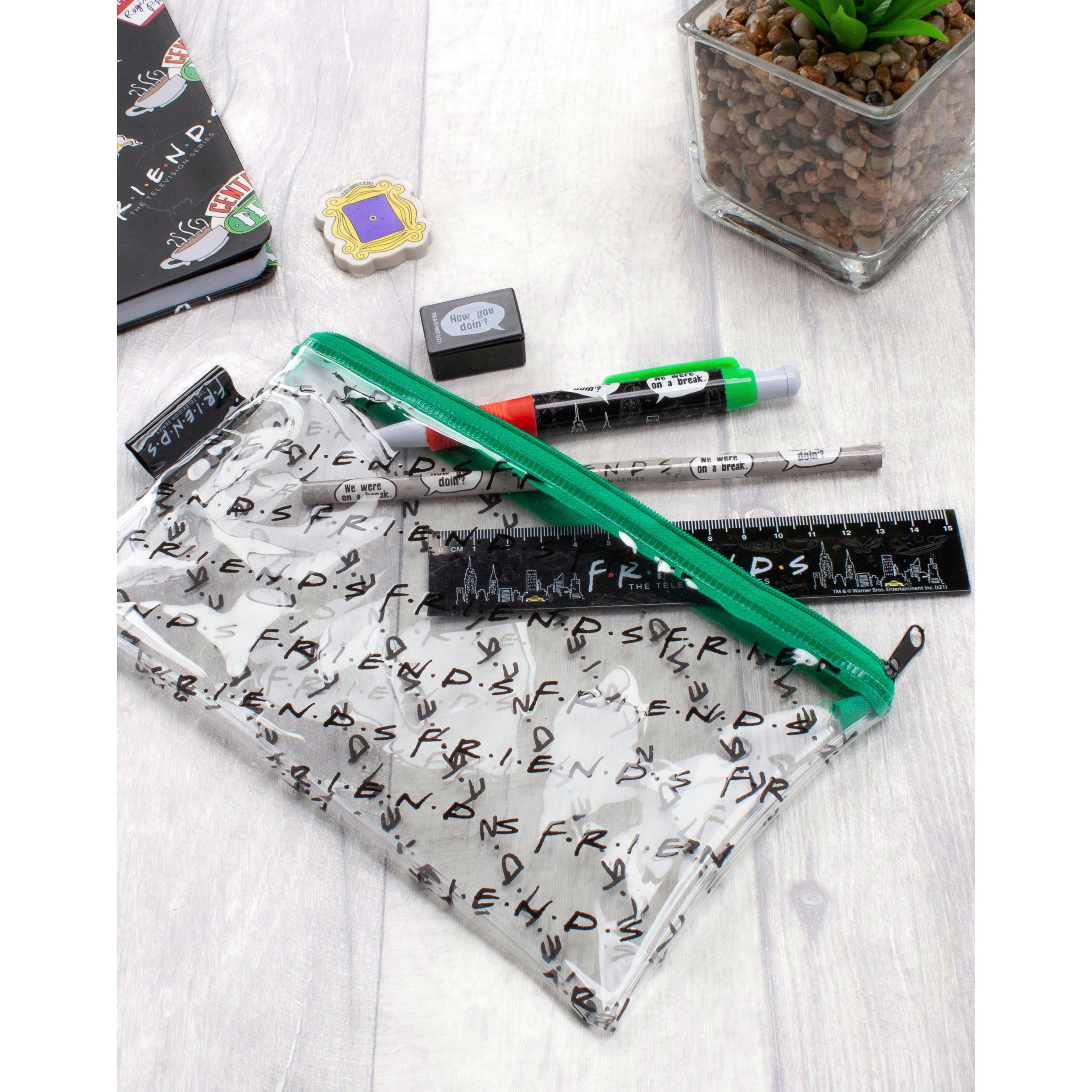 Friends Womens Black Central Perk Graphic Stationery Set (One Size) by Vanilla Underground , view 5 of 5
