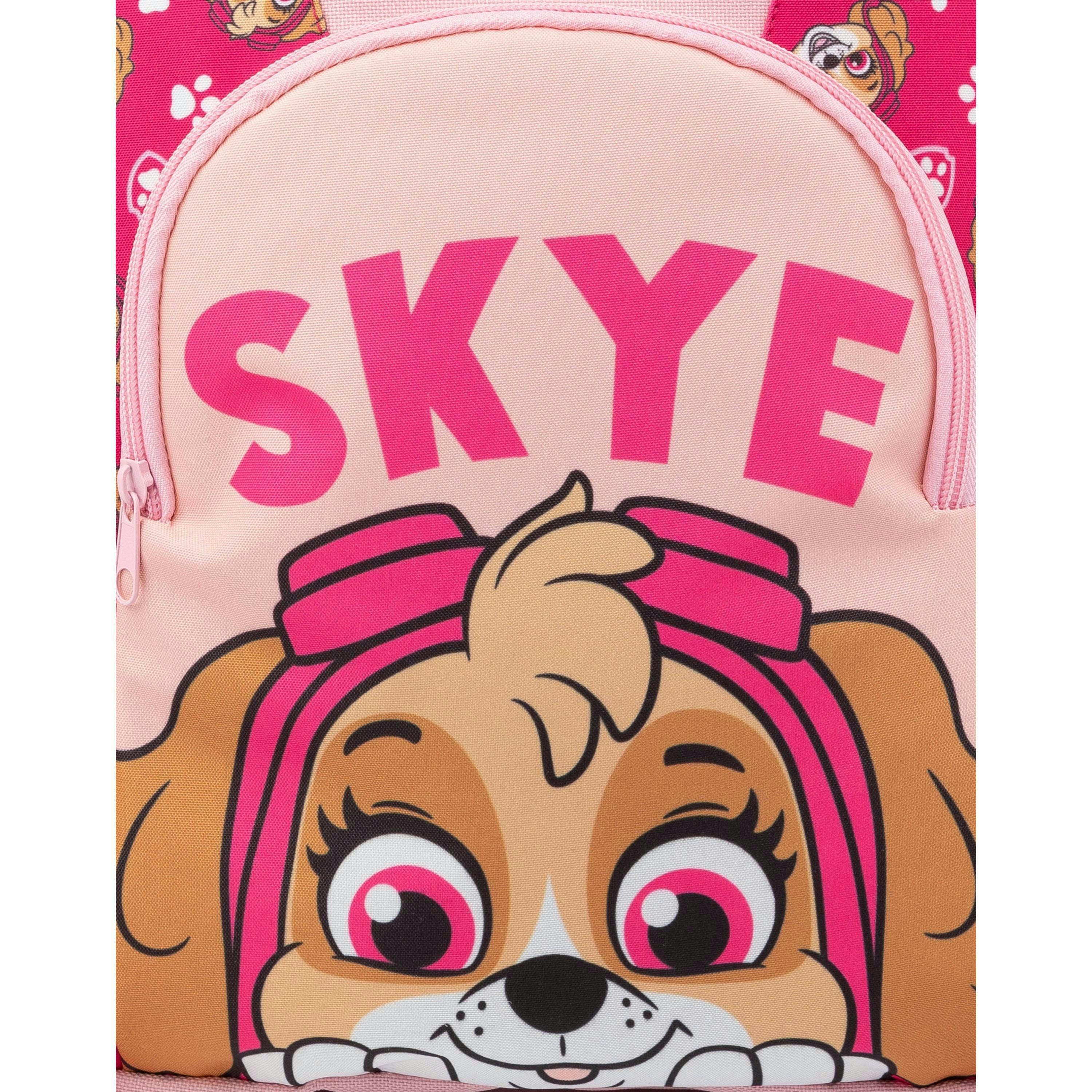Paw Patrol Girls Pink Skye Backpack (One Size) by Vanilla Underground , view 4 of 6