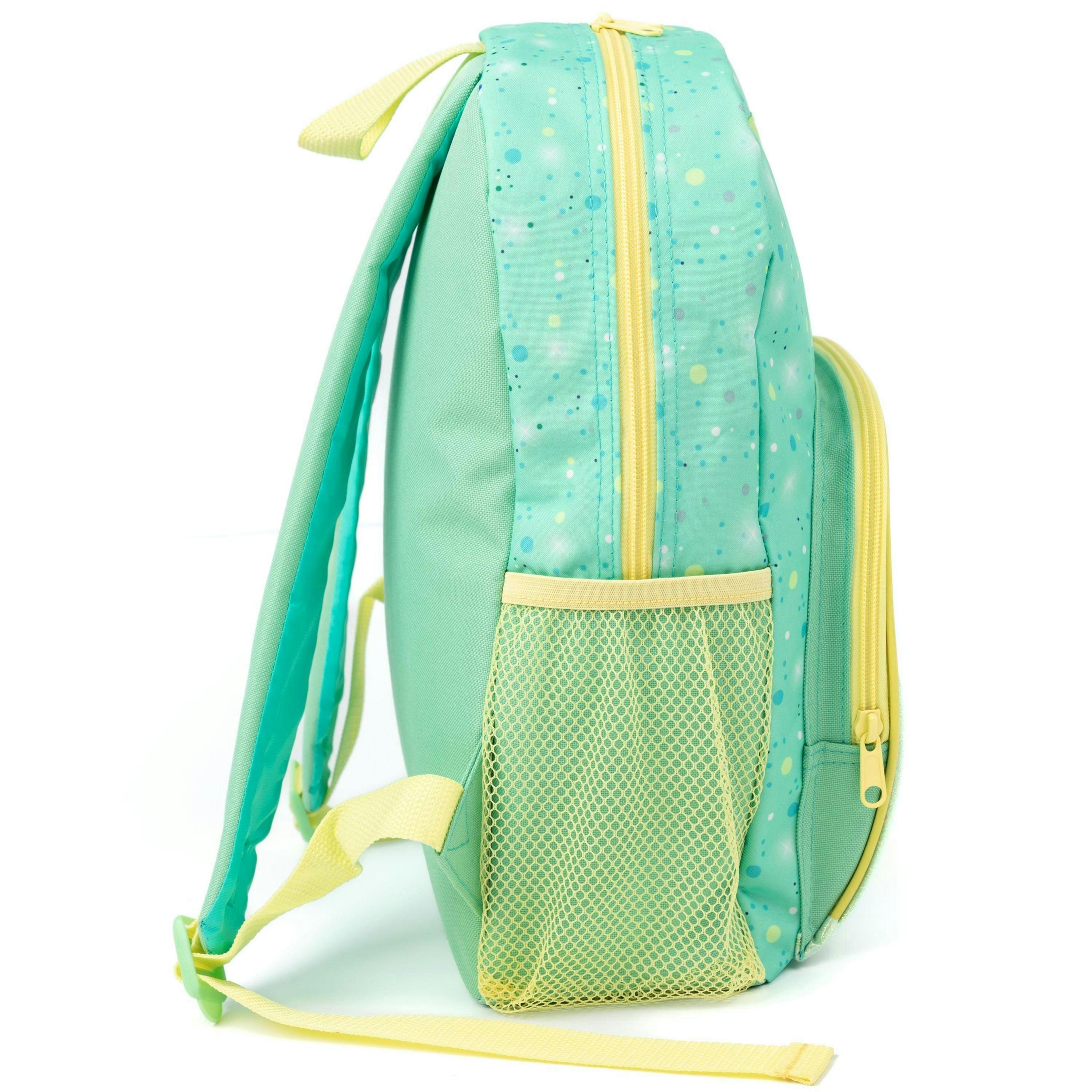 Disney Girls Green Tinkerbell Backpack (One Size) by Vanilla Underground , view 4 of 6